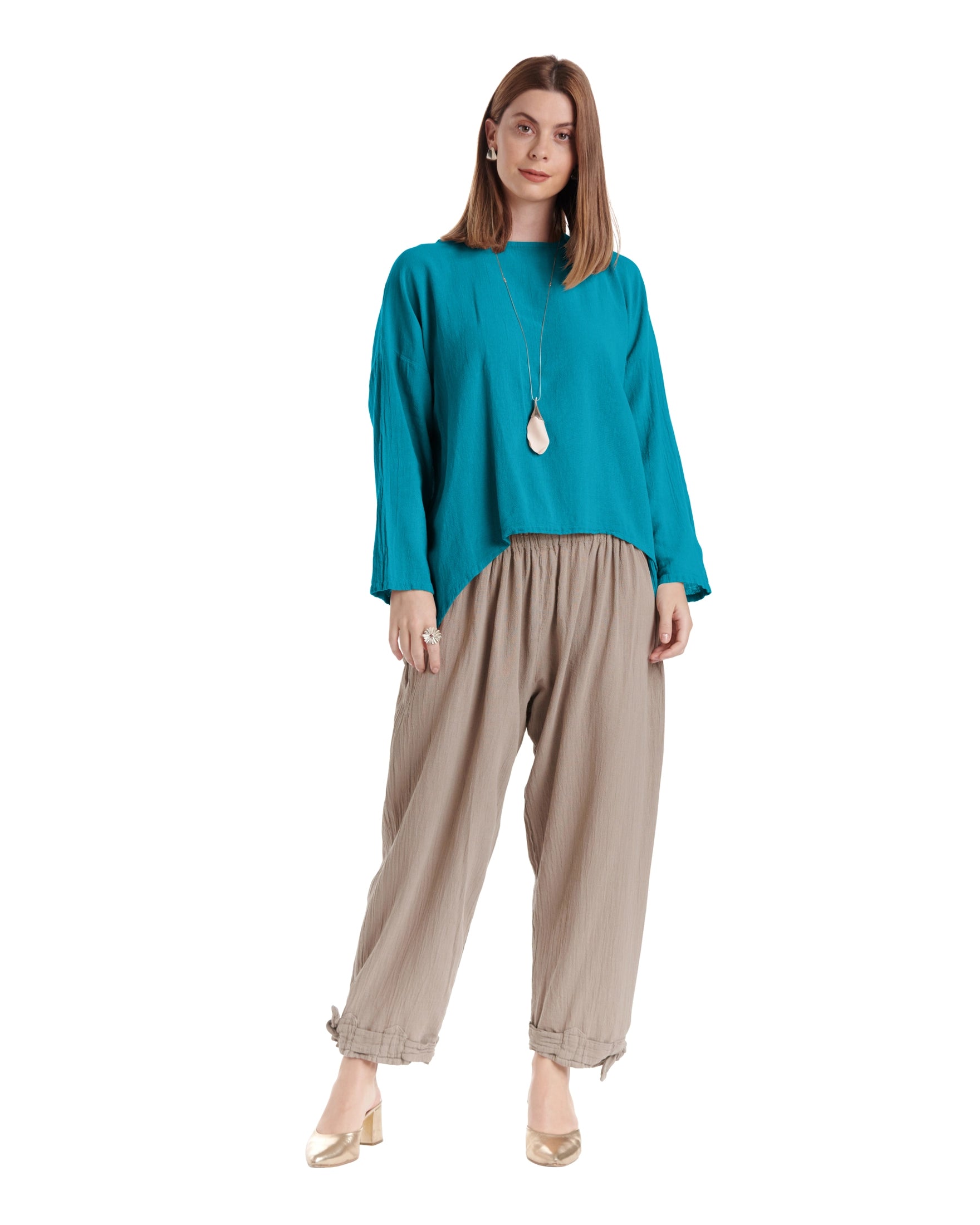 Abby Blouse-Oh My Gauze