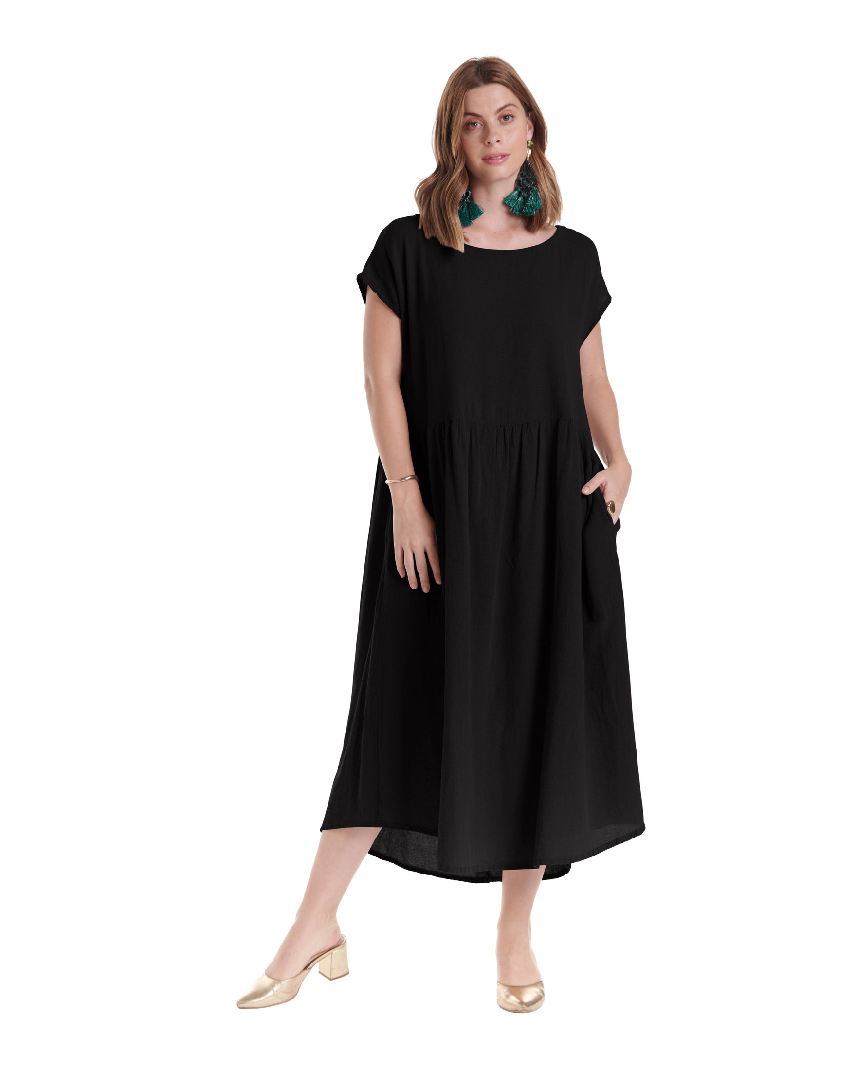 Alba Cotton Gauze Dress – New Arrival-Oh My Gauze