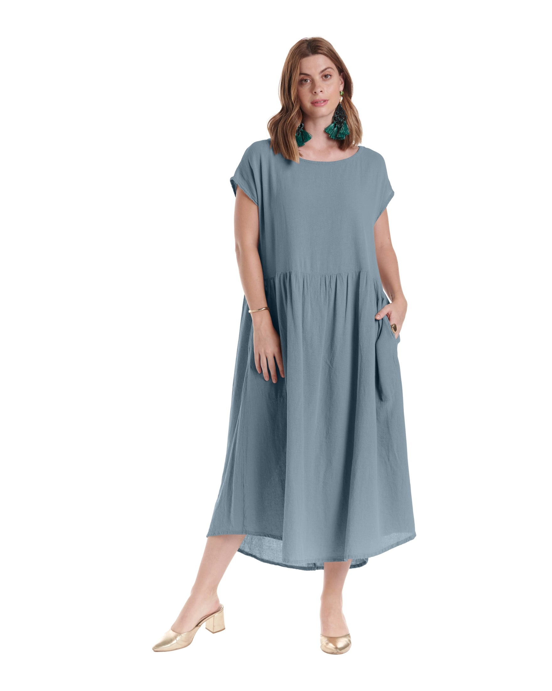 Alba Cotton Gauze Dress – New Arrival-Oh My Gauze