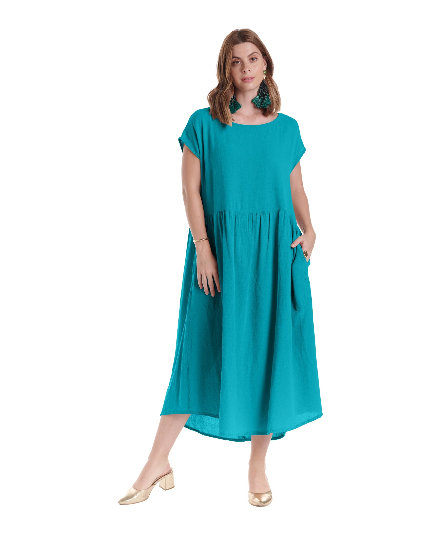 Alba Cotton Gauze Dress – New Arrival-Oh My Gauze