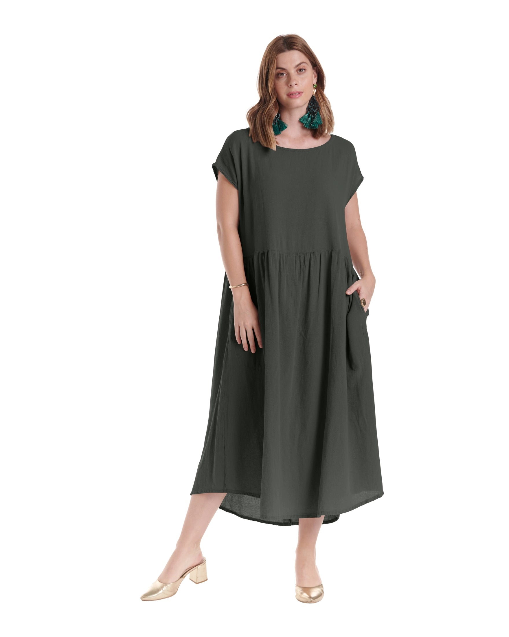 Alba Cotton Gauze Dress – New Arrival-Oh My Gauze