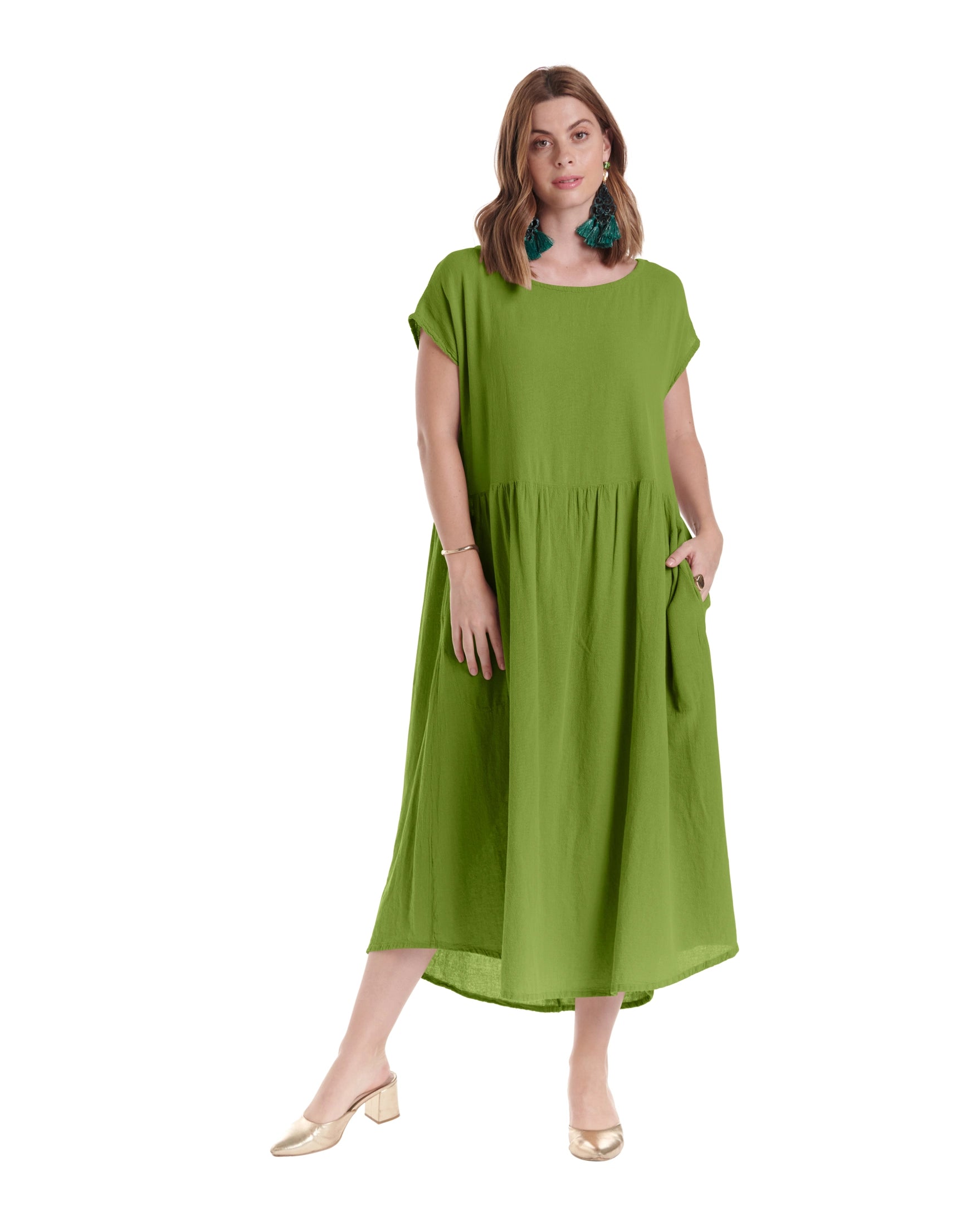 Alba Cotton Gauze Dress – New Arrival-Oh My Gauze