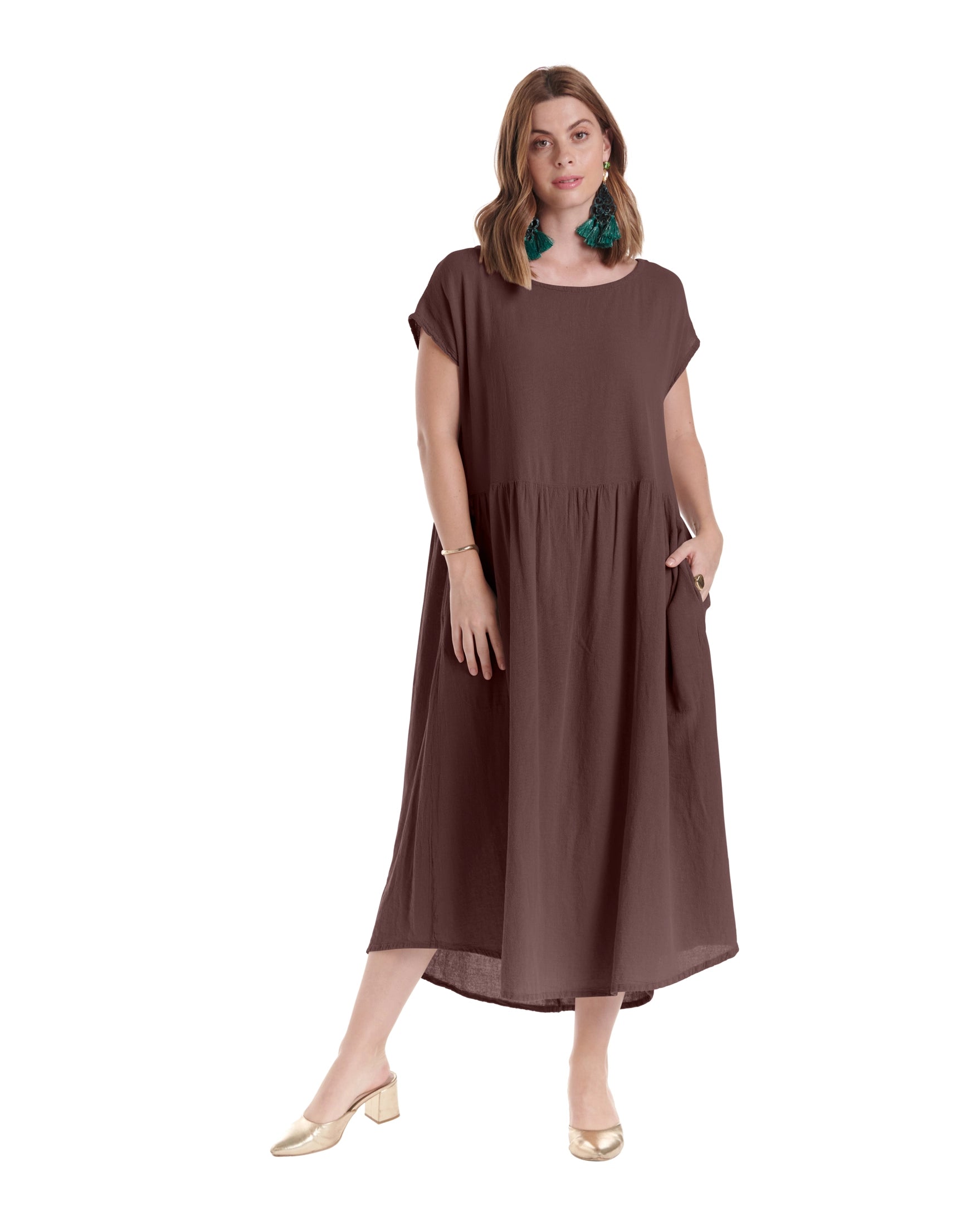 Alba Cotton Gauze Dress – New Arrival-Oh My Gauze