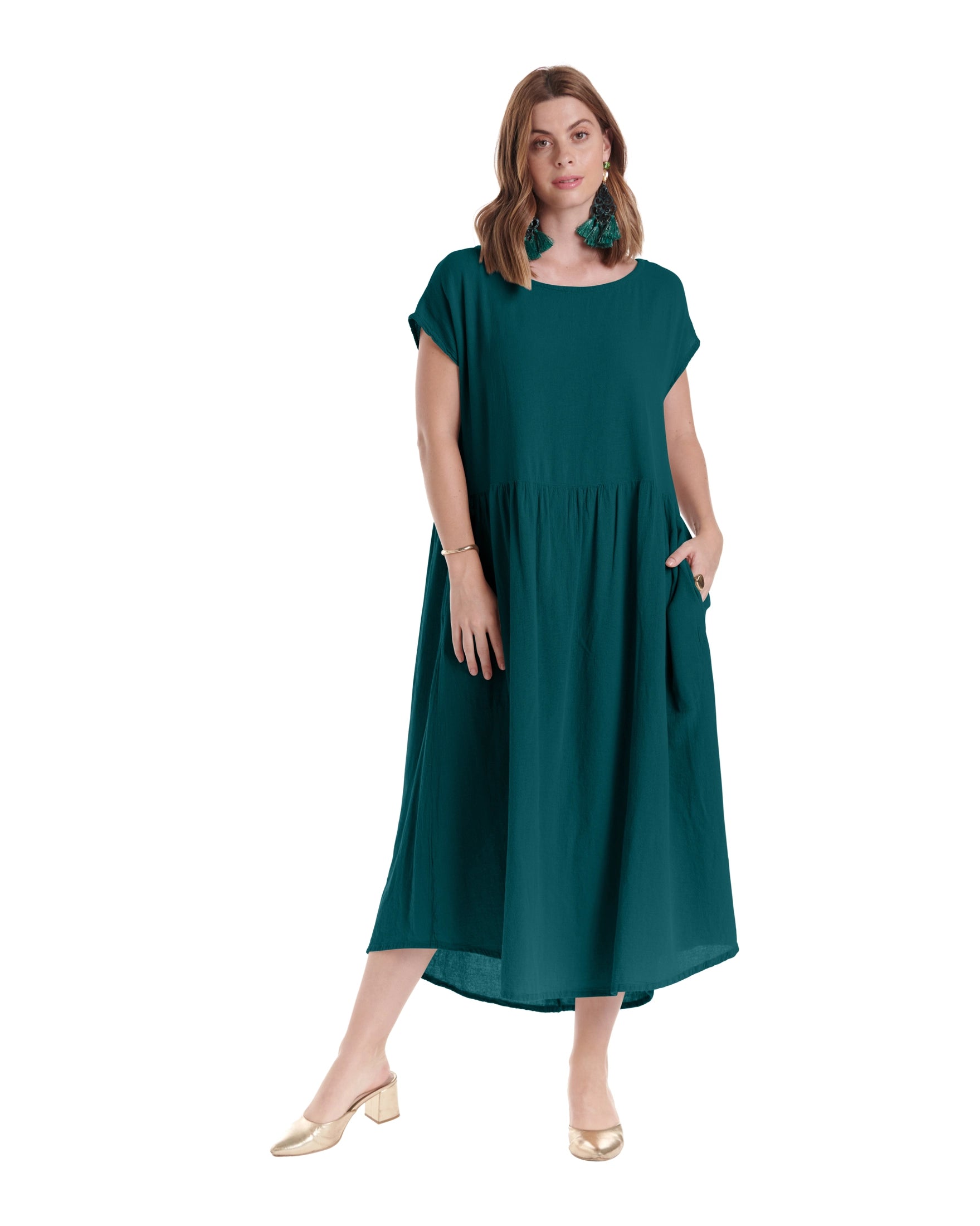 Alba Cotton Gauze Dress – New Arrival-Oh My Gauze