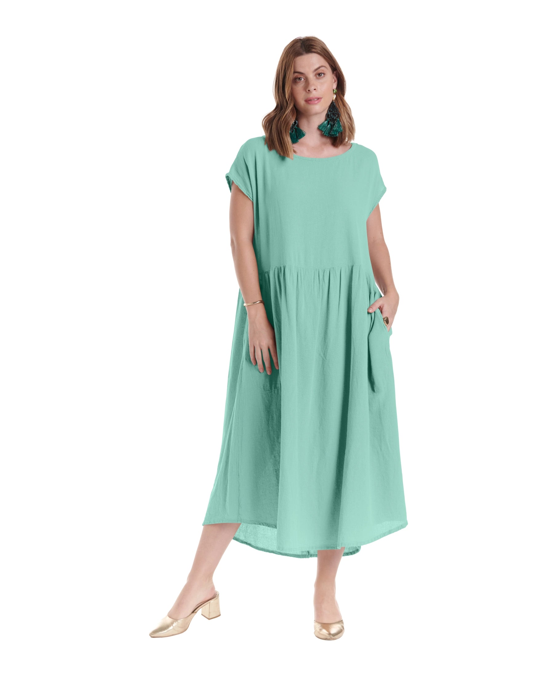 Alba Cotton Gauze Dress – New Arrival-Oh My Gauze