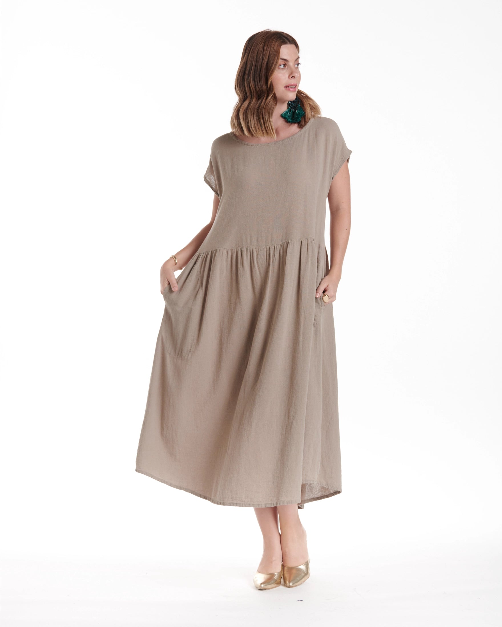 Alba Cotton Gauze Dress – New Arrival-Oh My Gauze