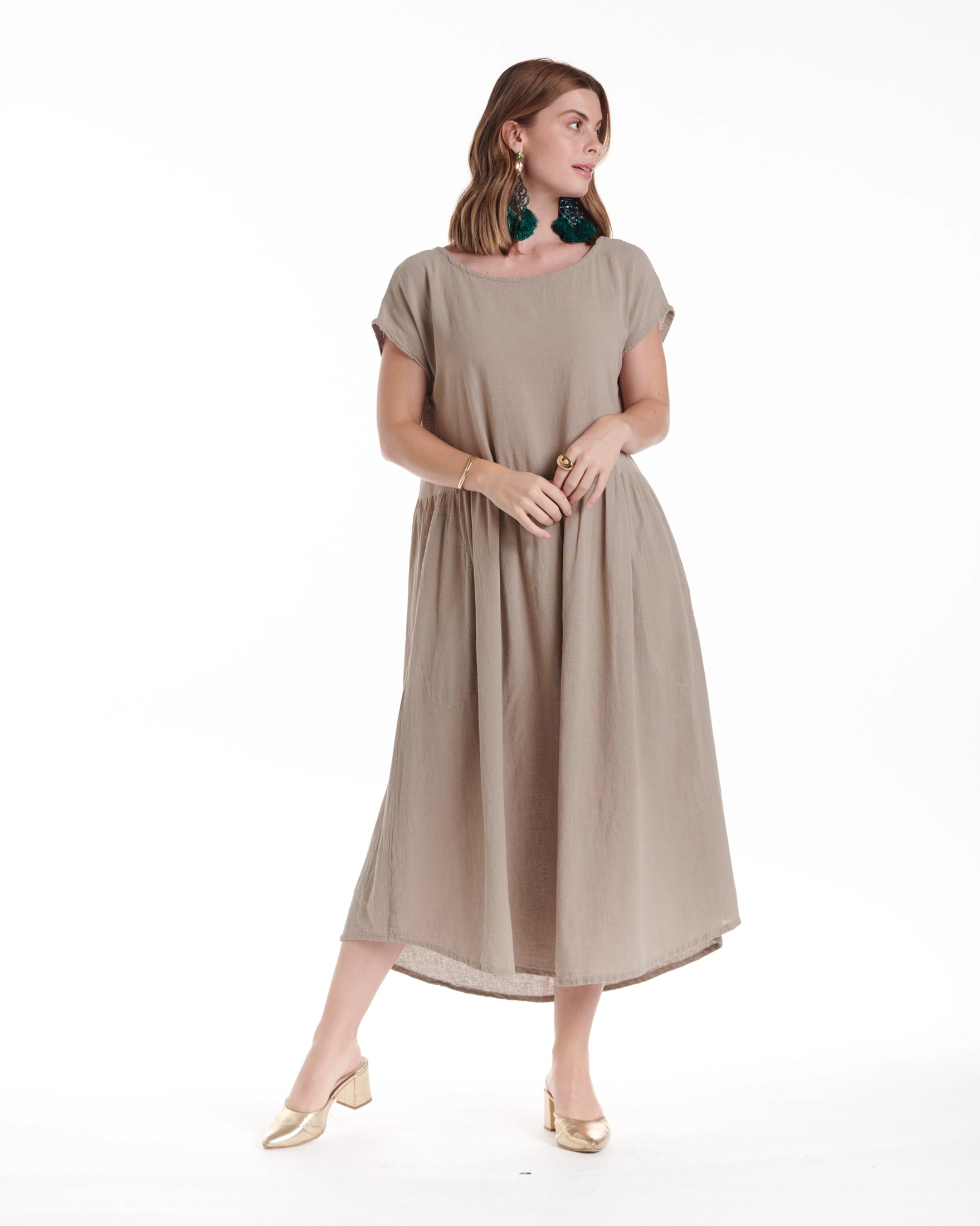 Alba Cotton Gauze Dress – New Arrival-Oh My Gauze