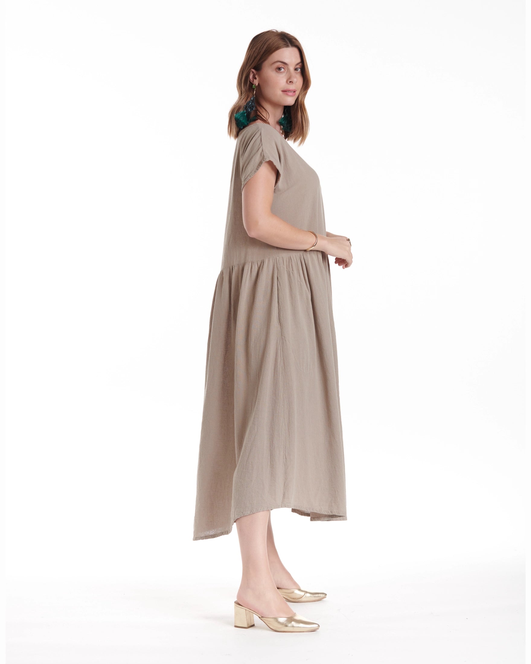 Alba Cotton Gauze Dress – New Arrival-Oh My Gauze
