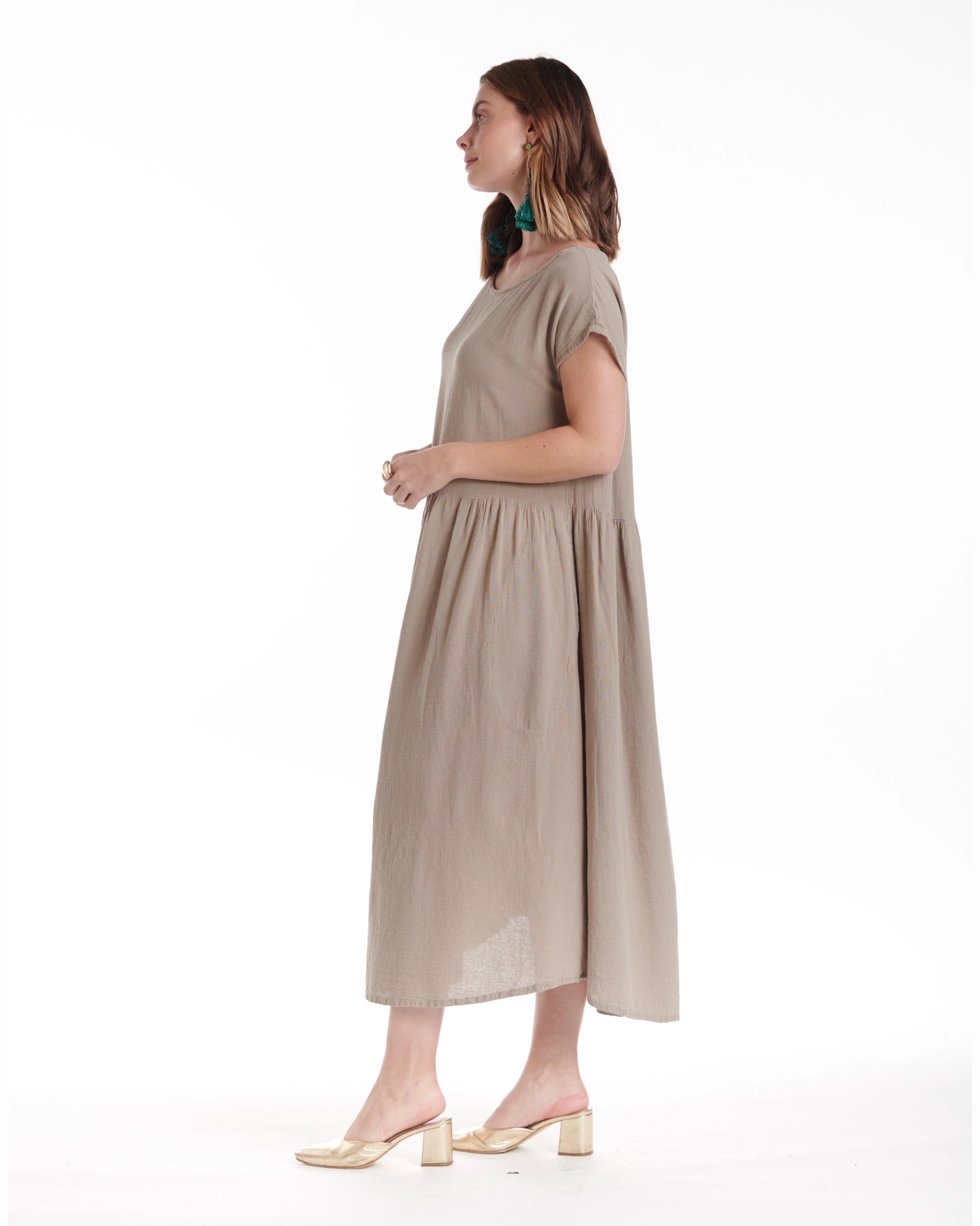 Alba Cotton Gauze Dress – New Arrival-Oh My Gauze