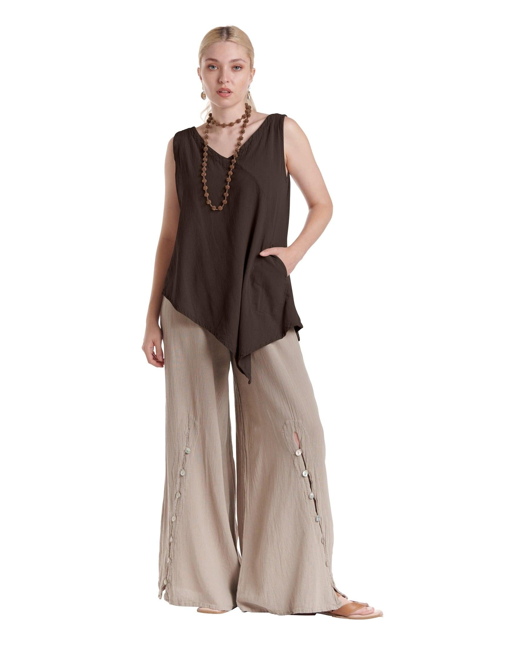 Allie Cotton Gauze Blouse-Oh My Gauze