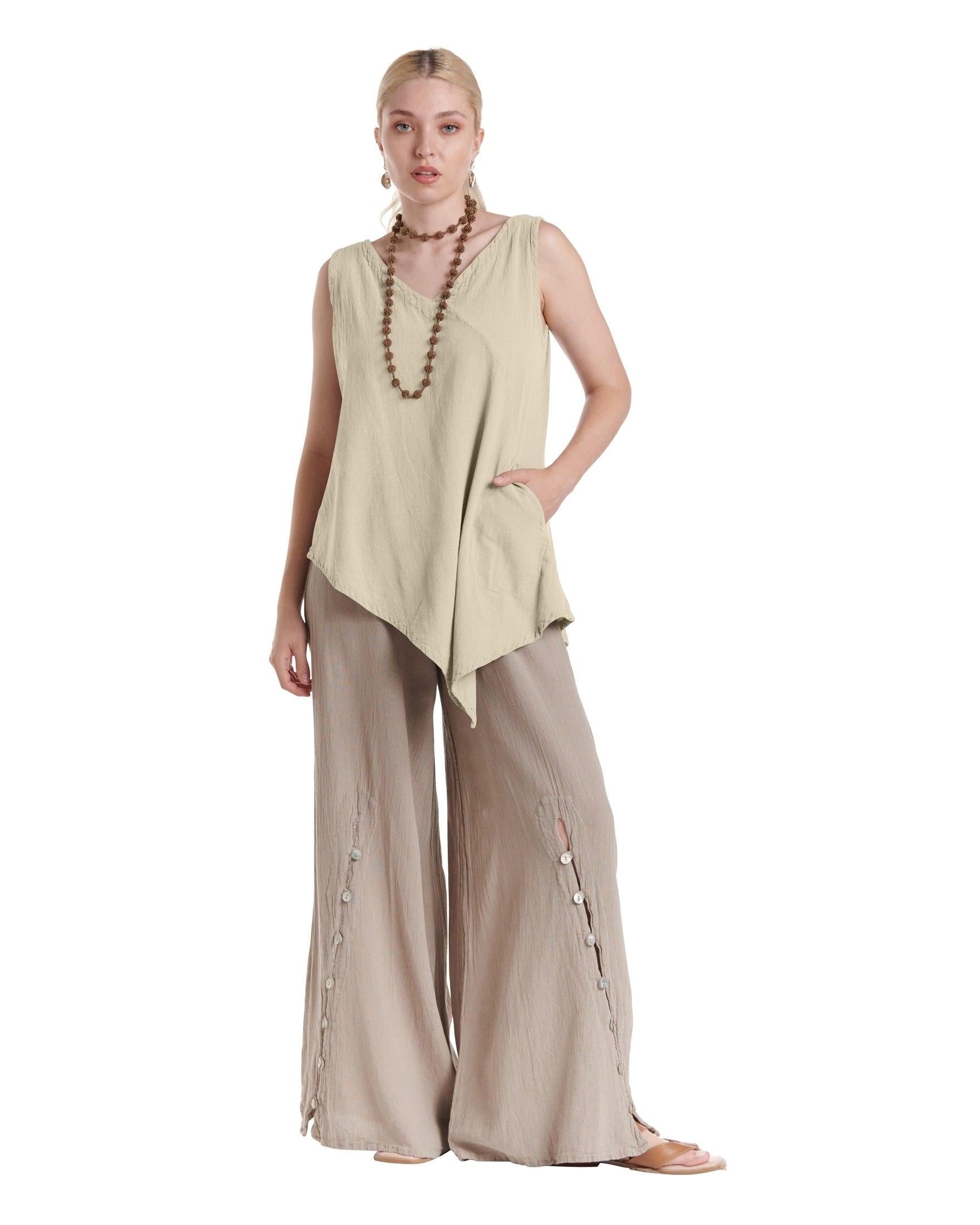 Allie Cotton Gauze Blouse-Oh My Gauze