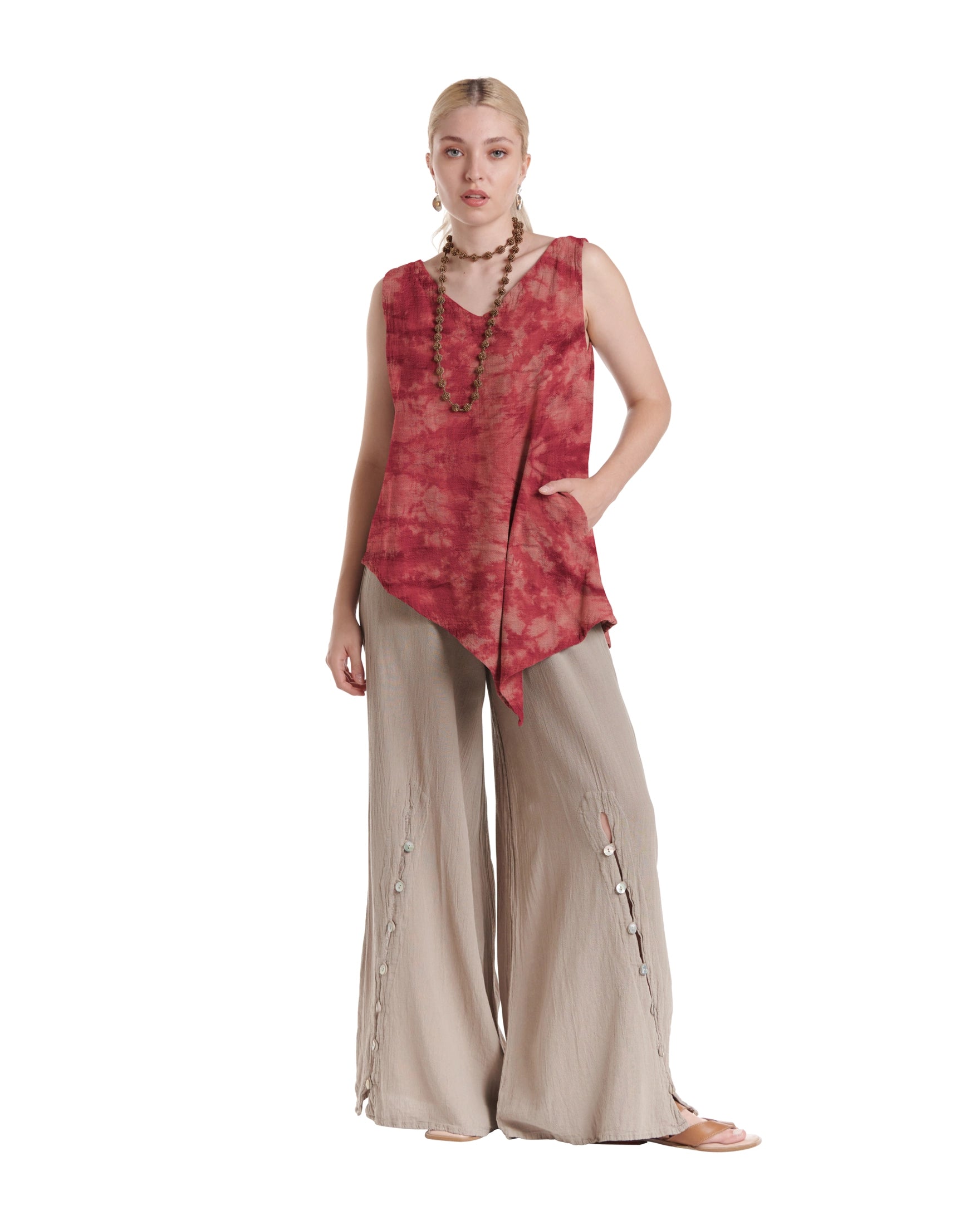 Allie Cotton Gauze Blouse-Oh My Gauze