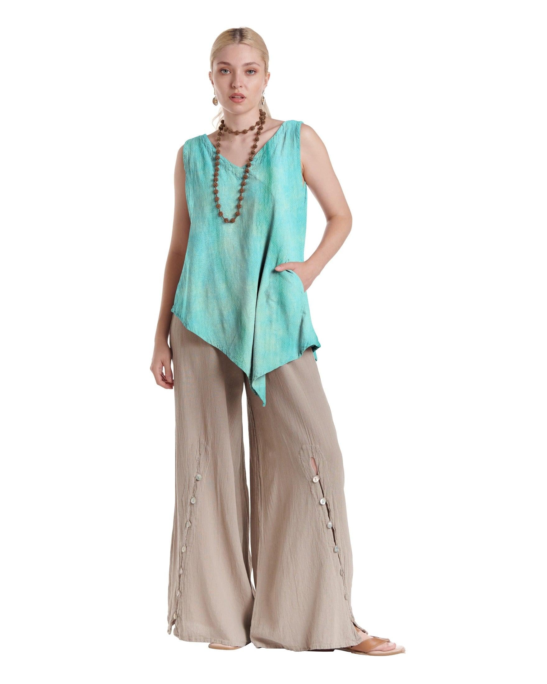 Allie Cotton Gauze Blouse-Oh My Gauze