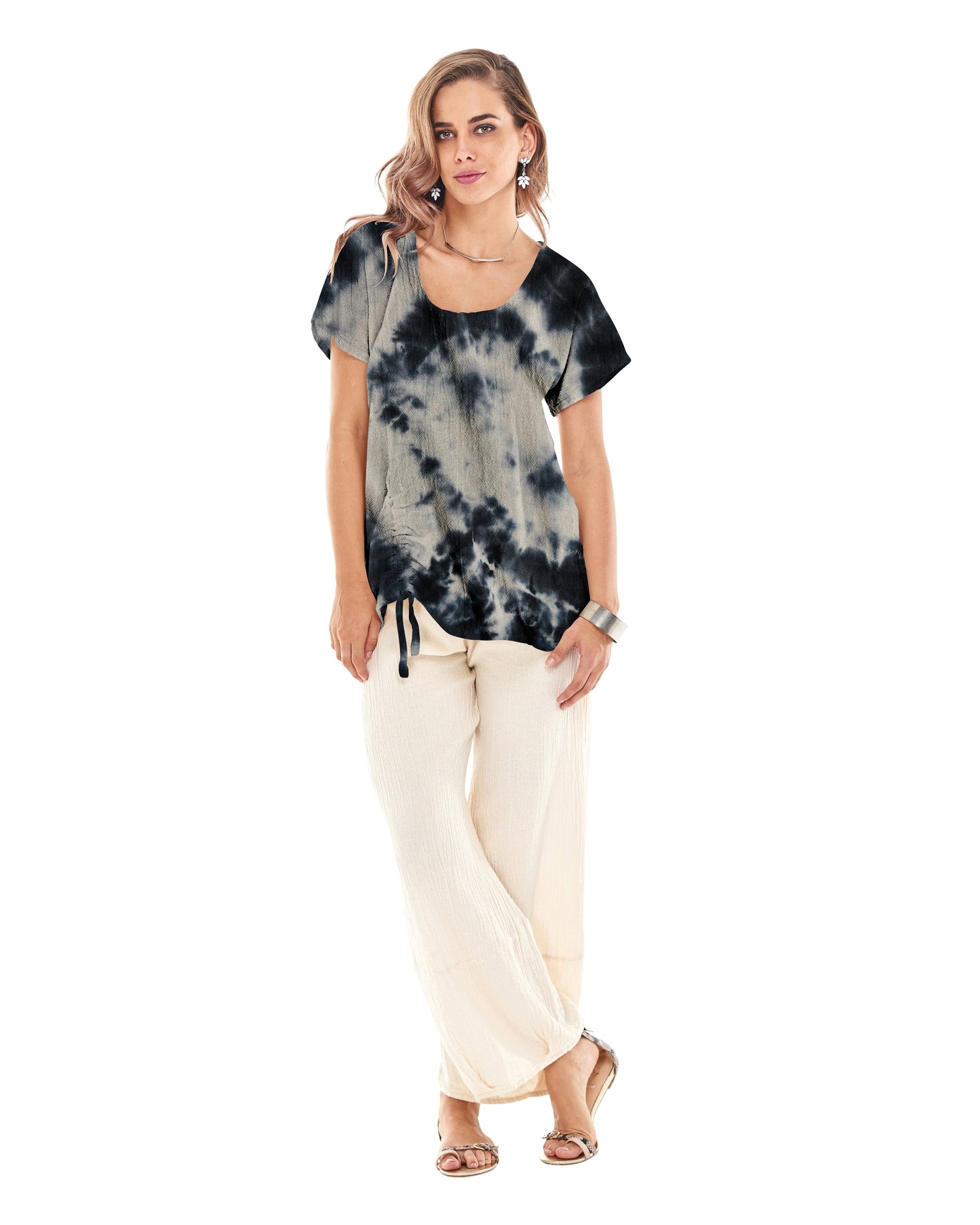 Ana Cotton Gauze Blouse-Oh My Gauze