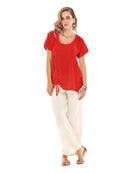 Ana Cotton Gauze Blouse-Oh My Gauze