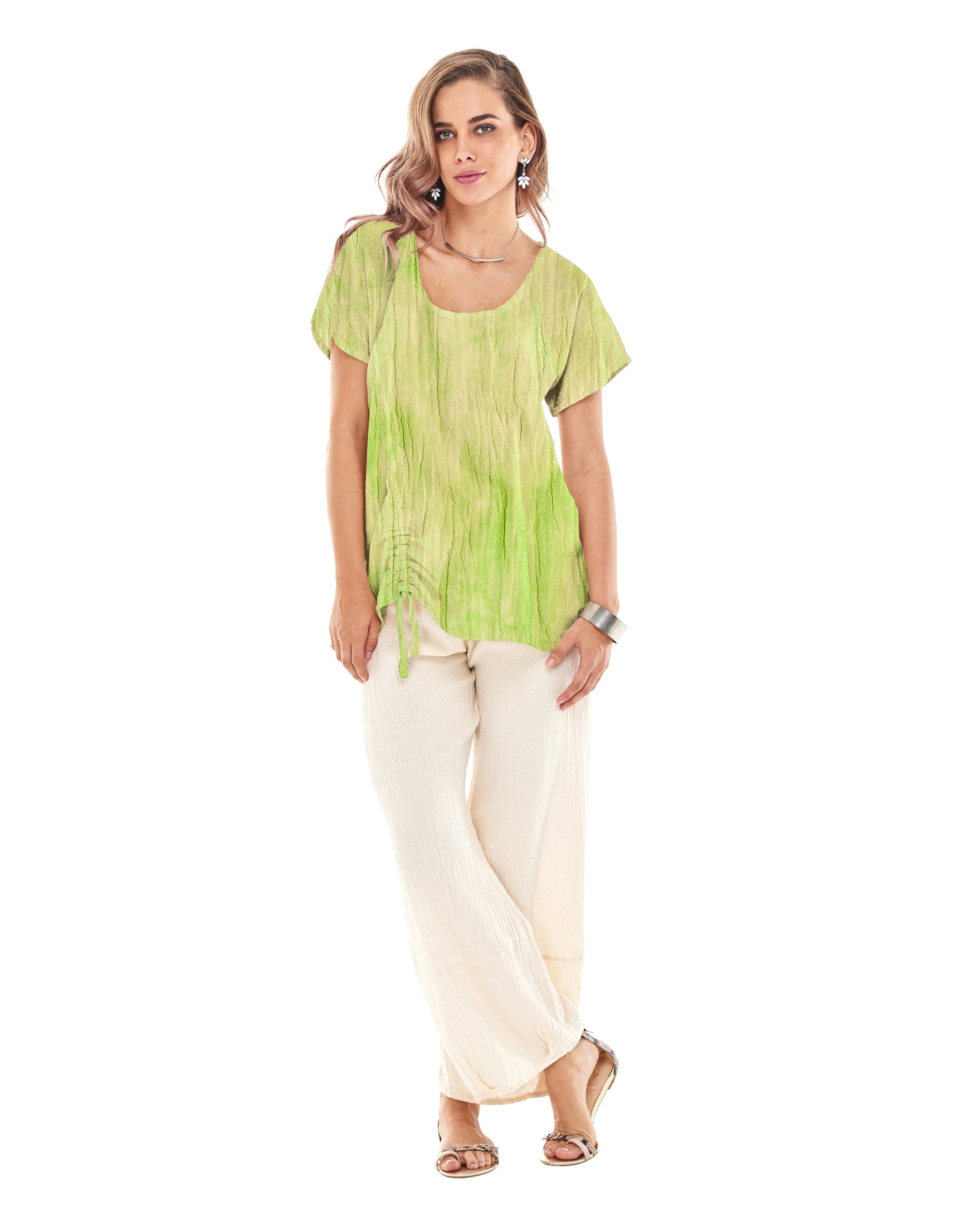 Ana Cotton Gauze Blouse-Oh My Gauze