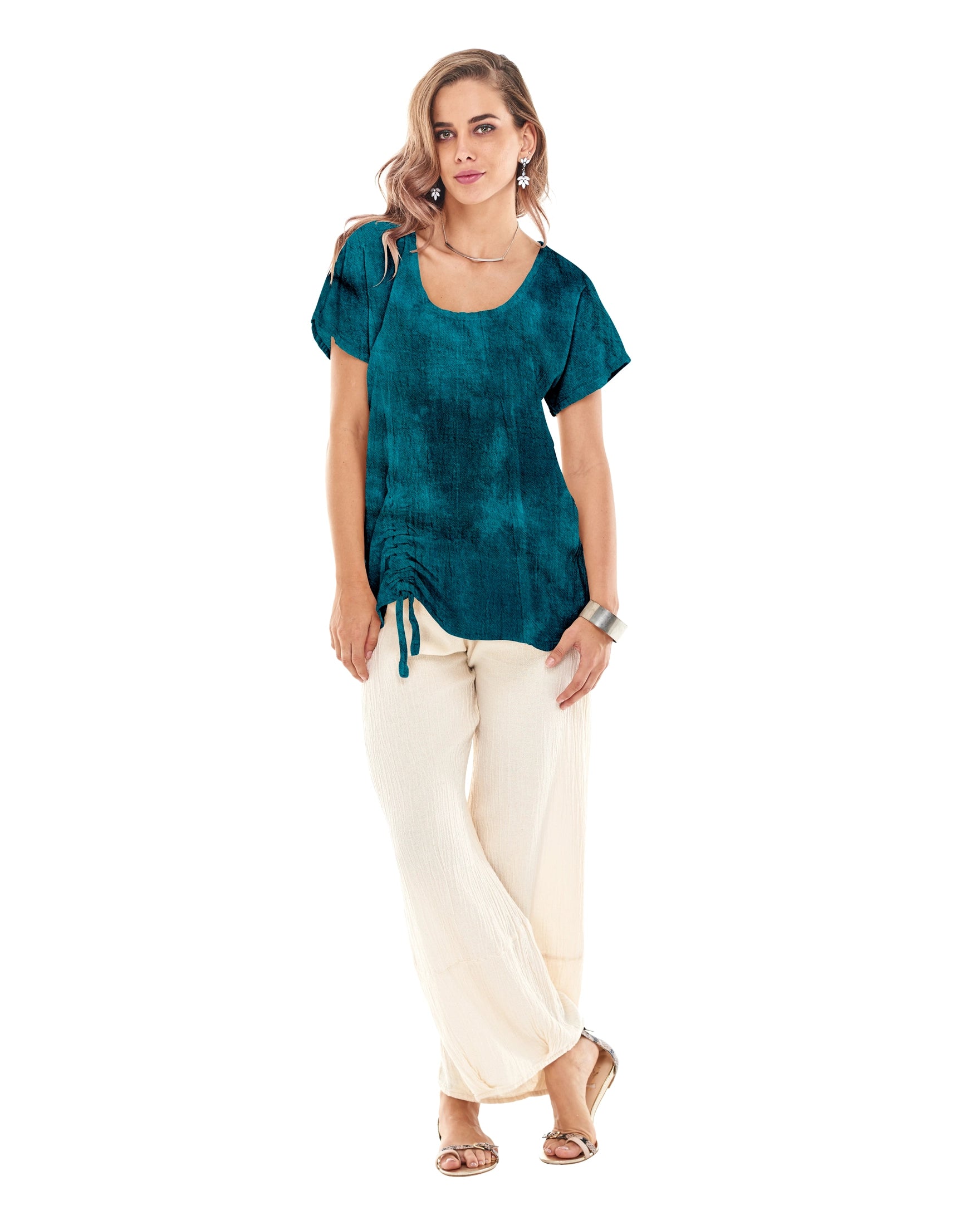 Ana Cotton Gauze Blouse-Oh My Gauze