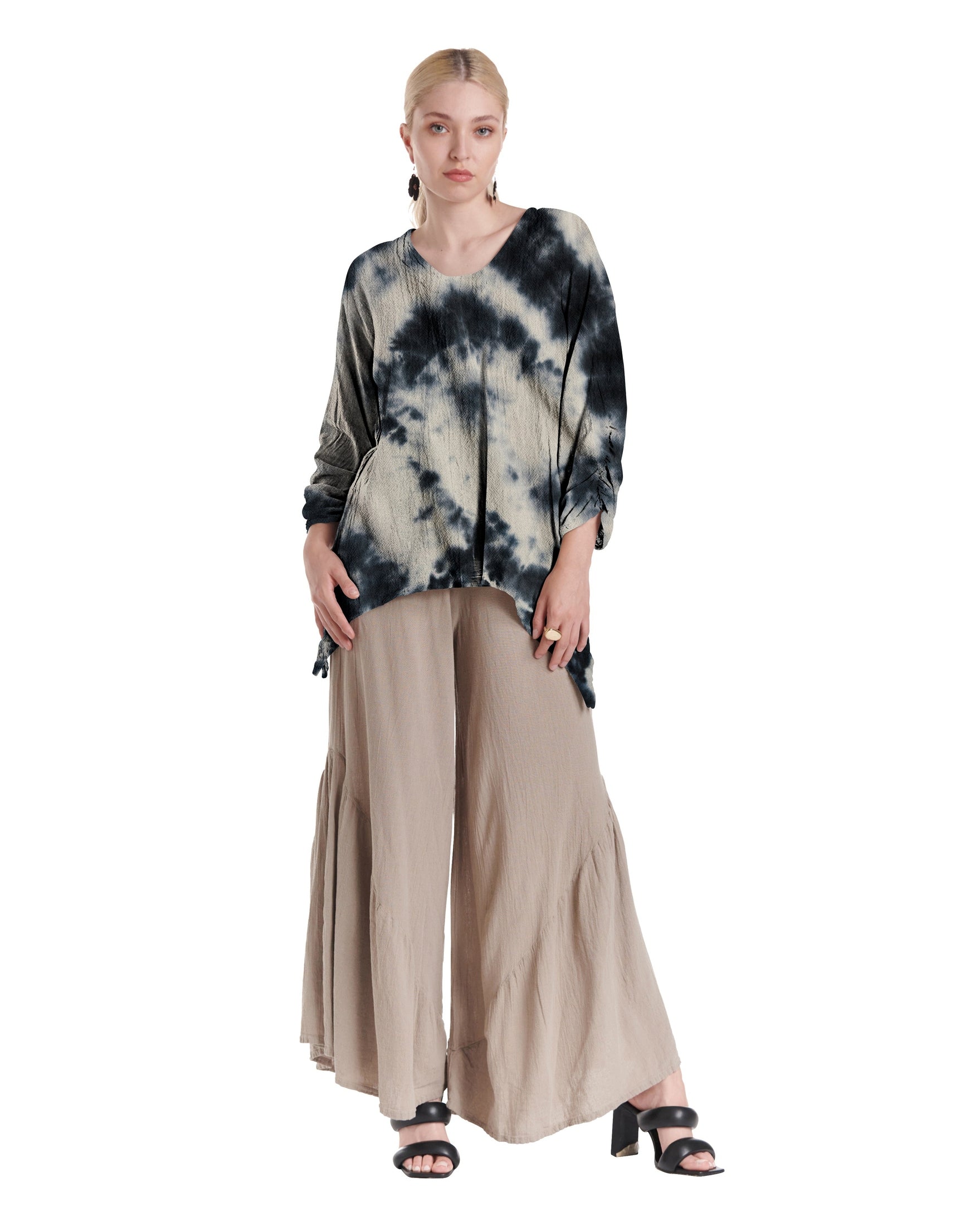 Arty Cotton Gauze Blouse-Oh My Gauze