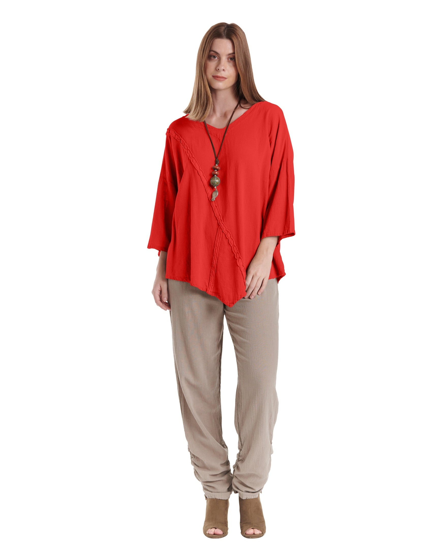 Aruba Cotton Gauze Blouse-Oh My Gauze