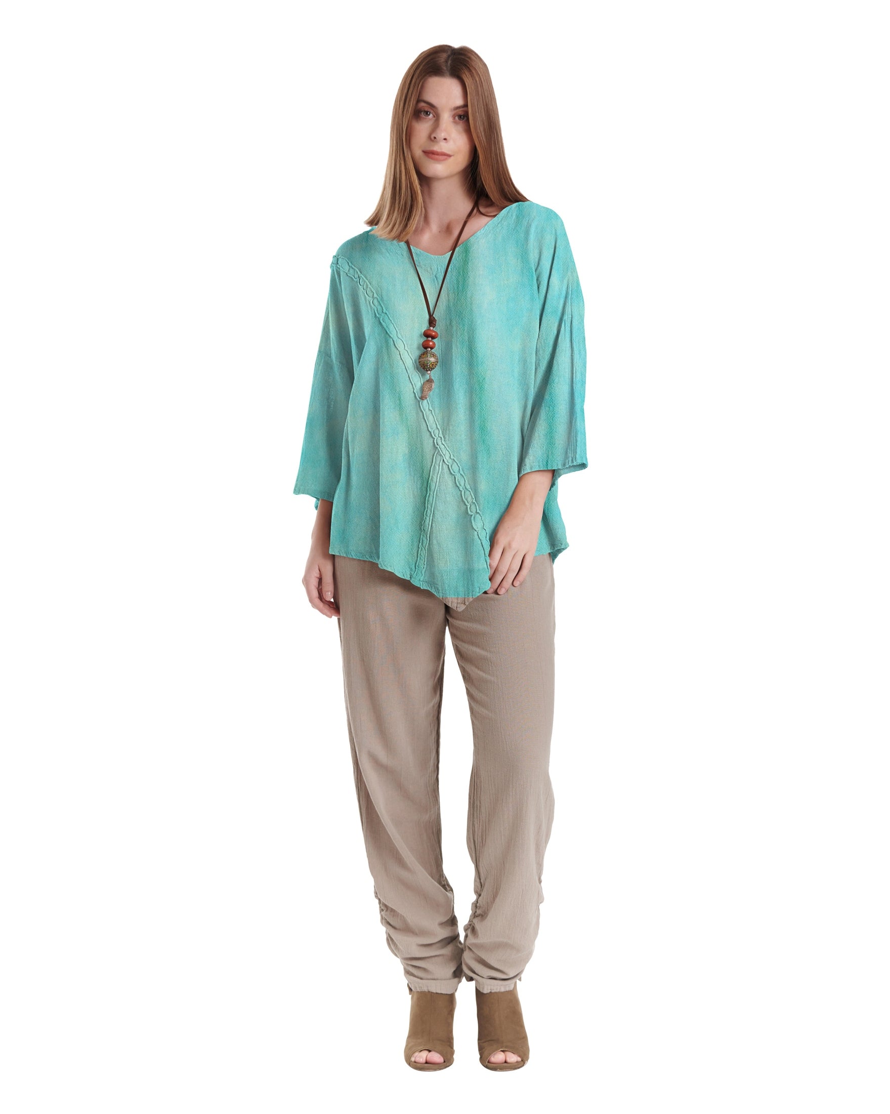Aruba Cotton Gauze Blouse-Oh My Gauze
