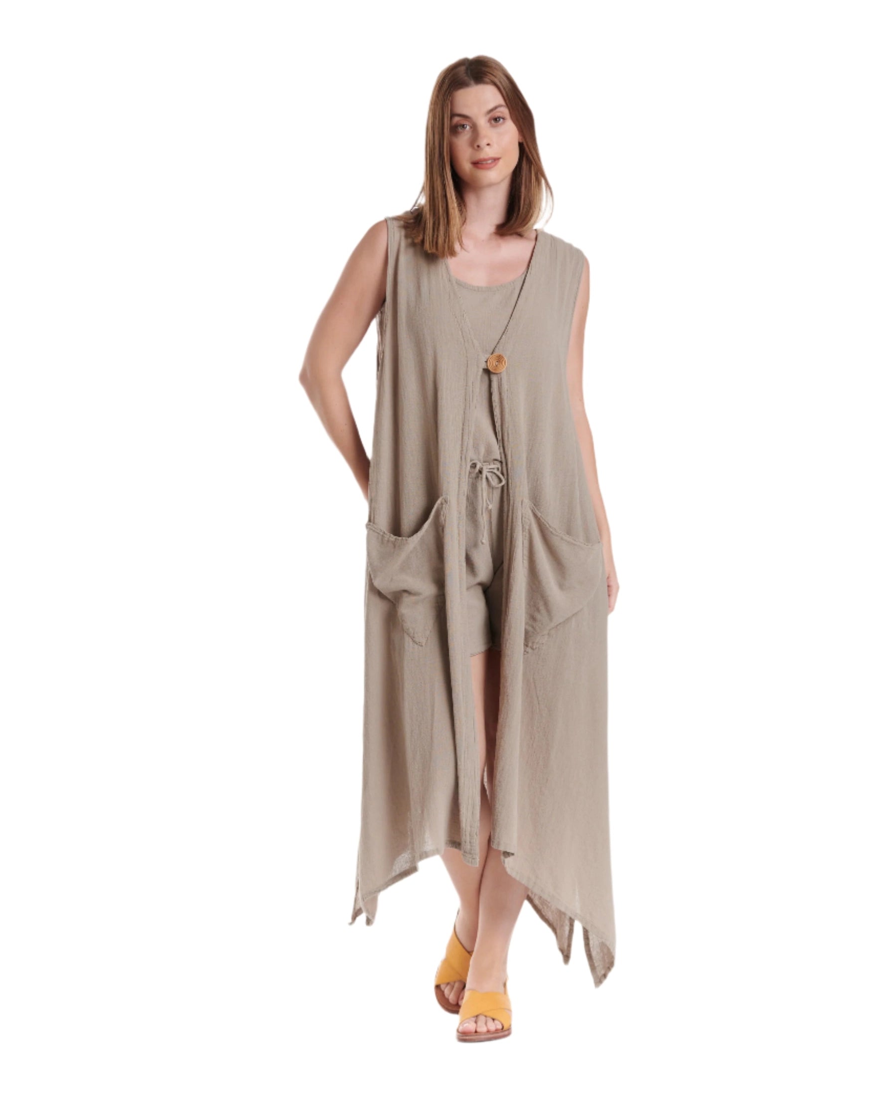 Aspen Vest-Oh My Gauze