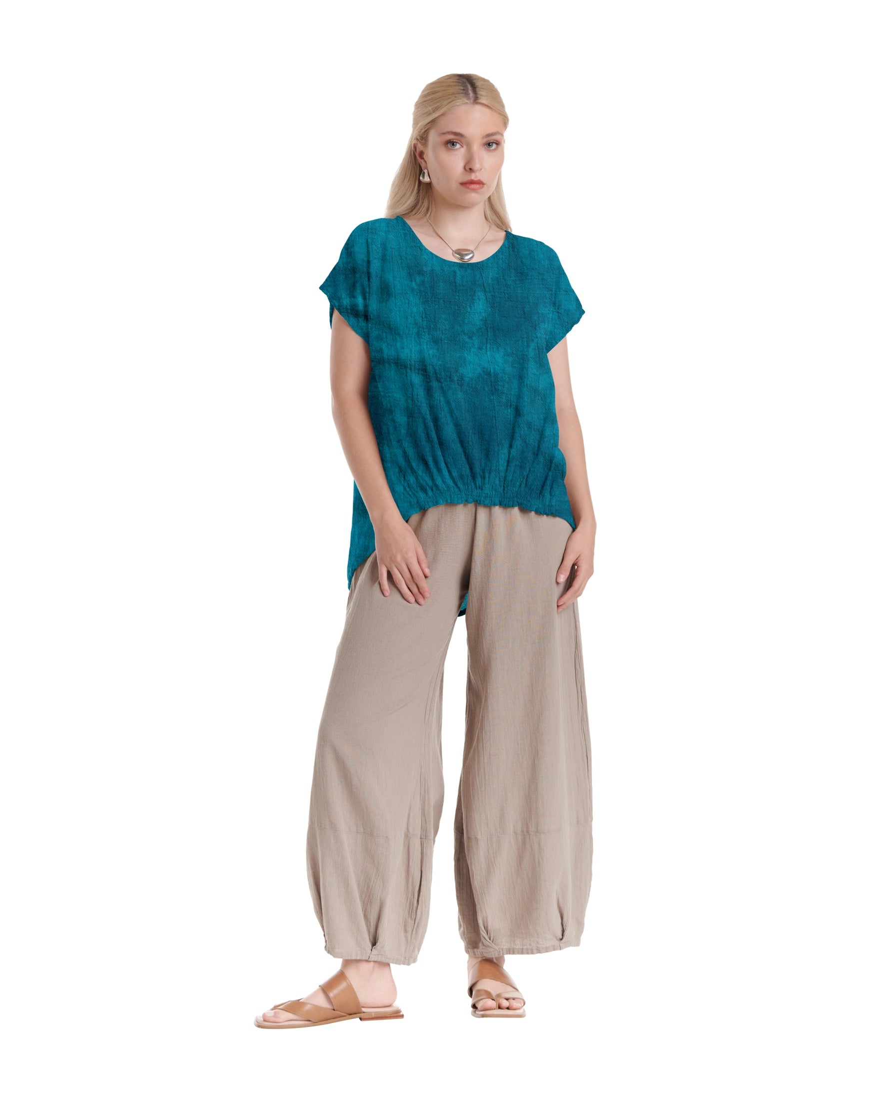 Ava Cotton Gauze Blouse – New Arrival-Oh My Gauze