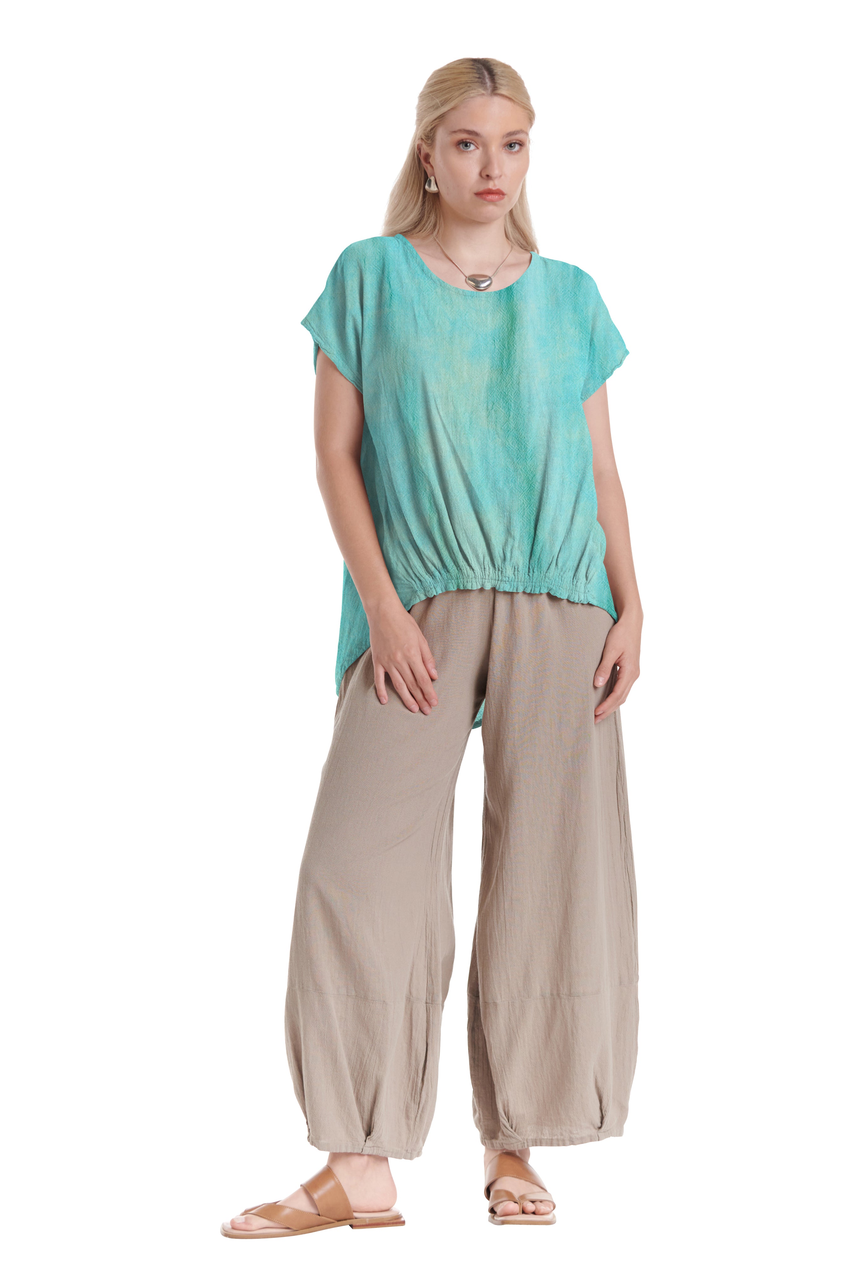 Ava Cotton Gauze Blouse-Oh My Gauze