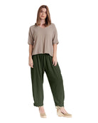 Bando Cotton Gauze Pants-Oh My Gauze