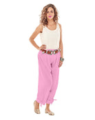 Bando Cotton Gauze Pants-Oh My Gauze