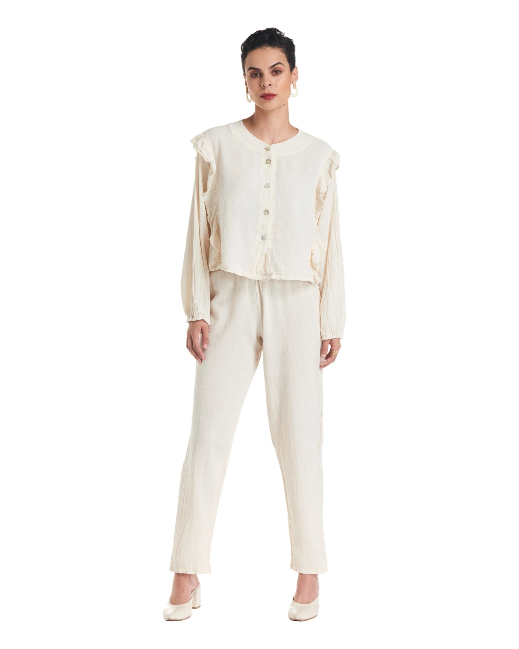 Barbie Cotton Gauze Blouse – Final Sale-Oh My Gauze