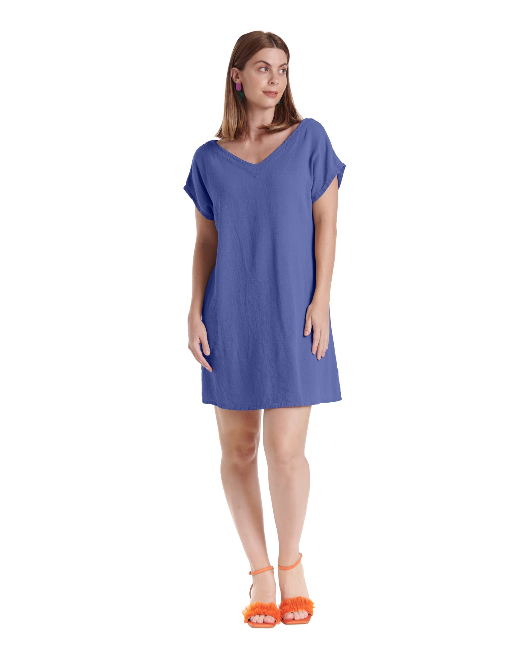 Beach Cotton Gauze Dress-Oh My Gauze
