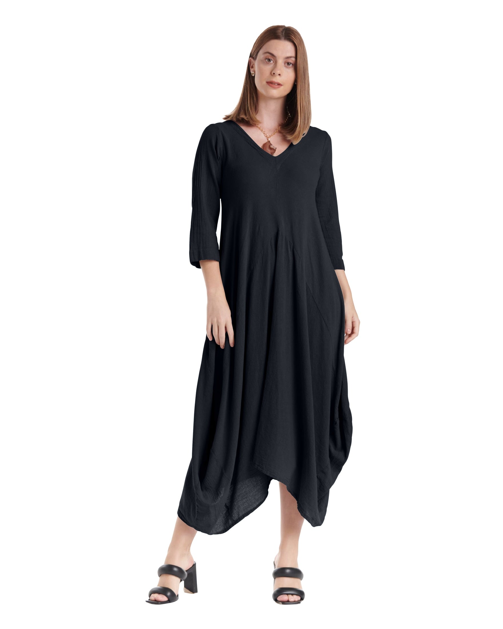 Bella Cotton Gauze Dress-Oh My Gauze