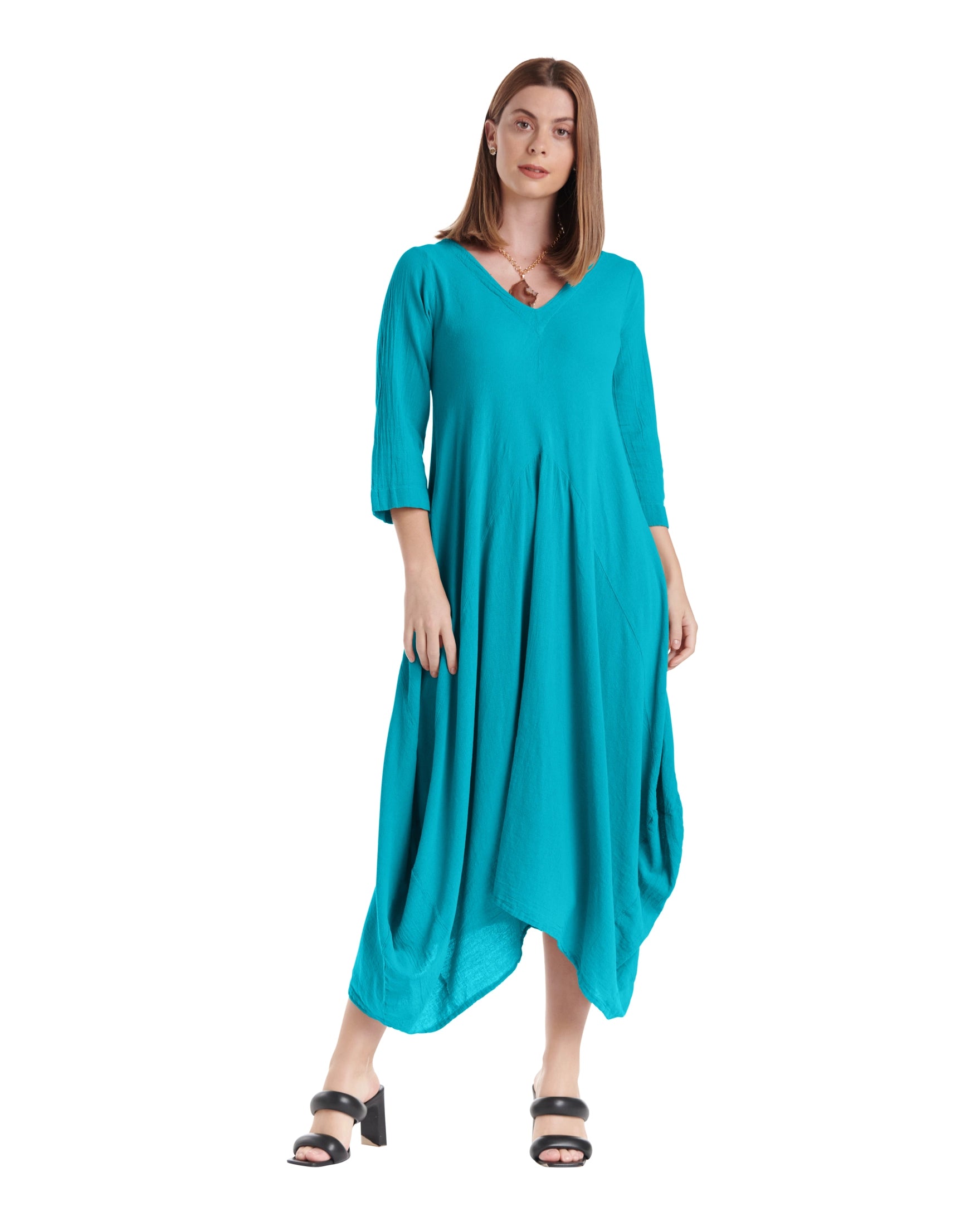Bella Cotton Gauze Dress-Oh My Gauze