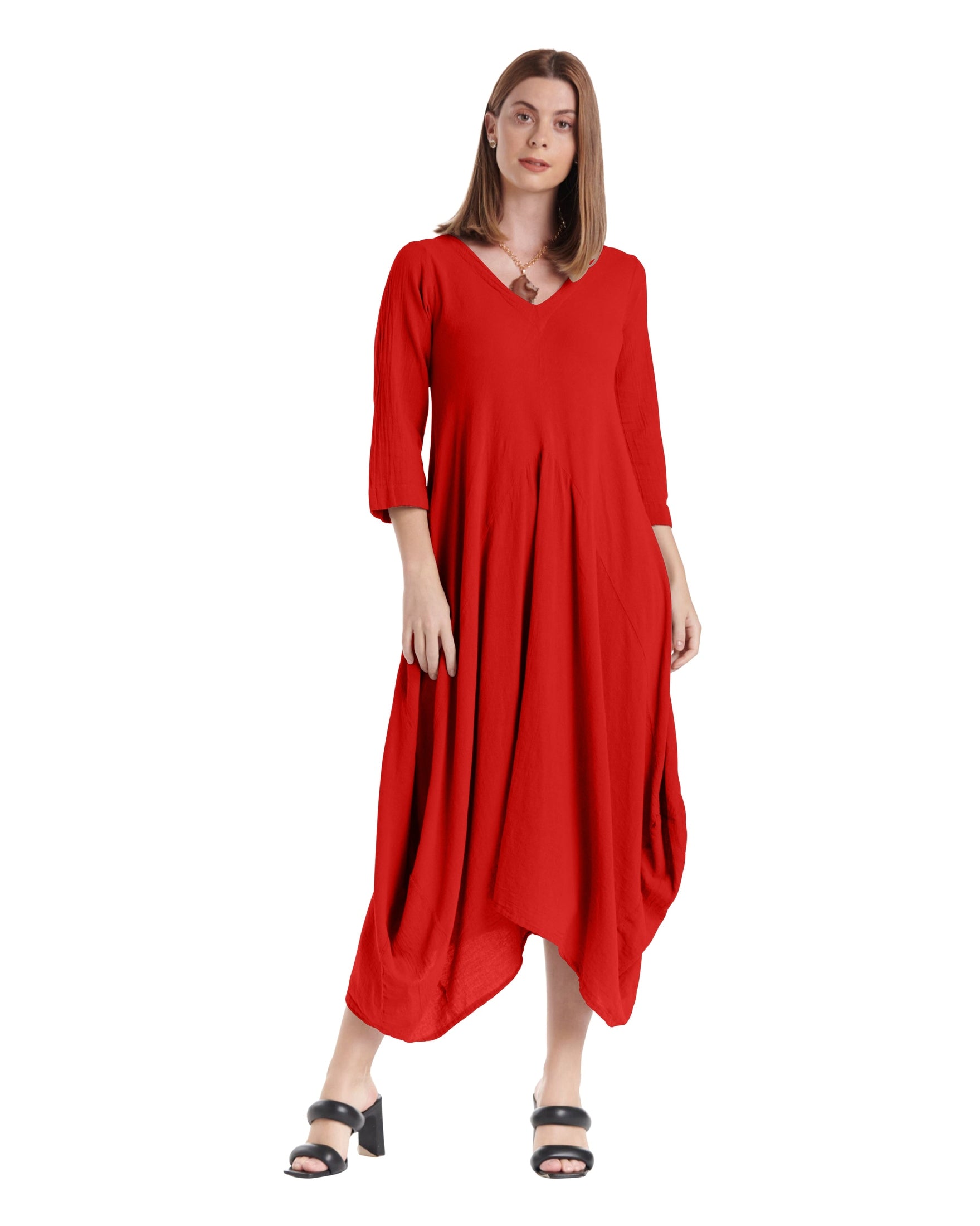 Bella Cotton Gauze Dress-Oh My Gauze