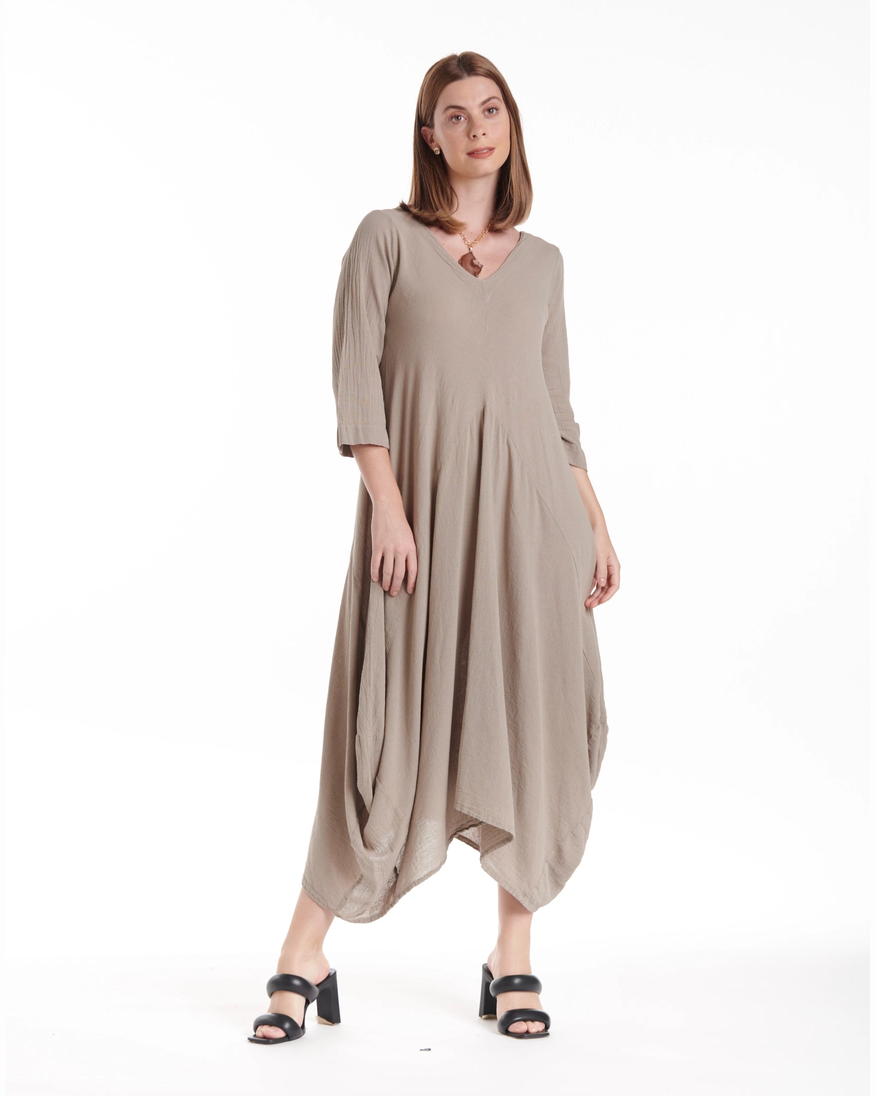 Bella Cotton Gauze Dress-Oh My Gauze