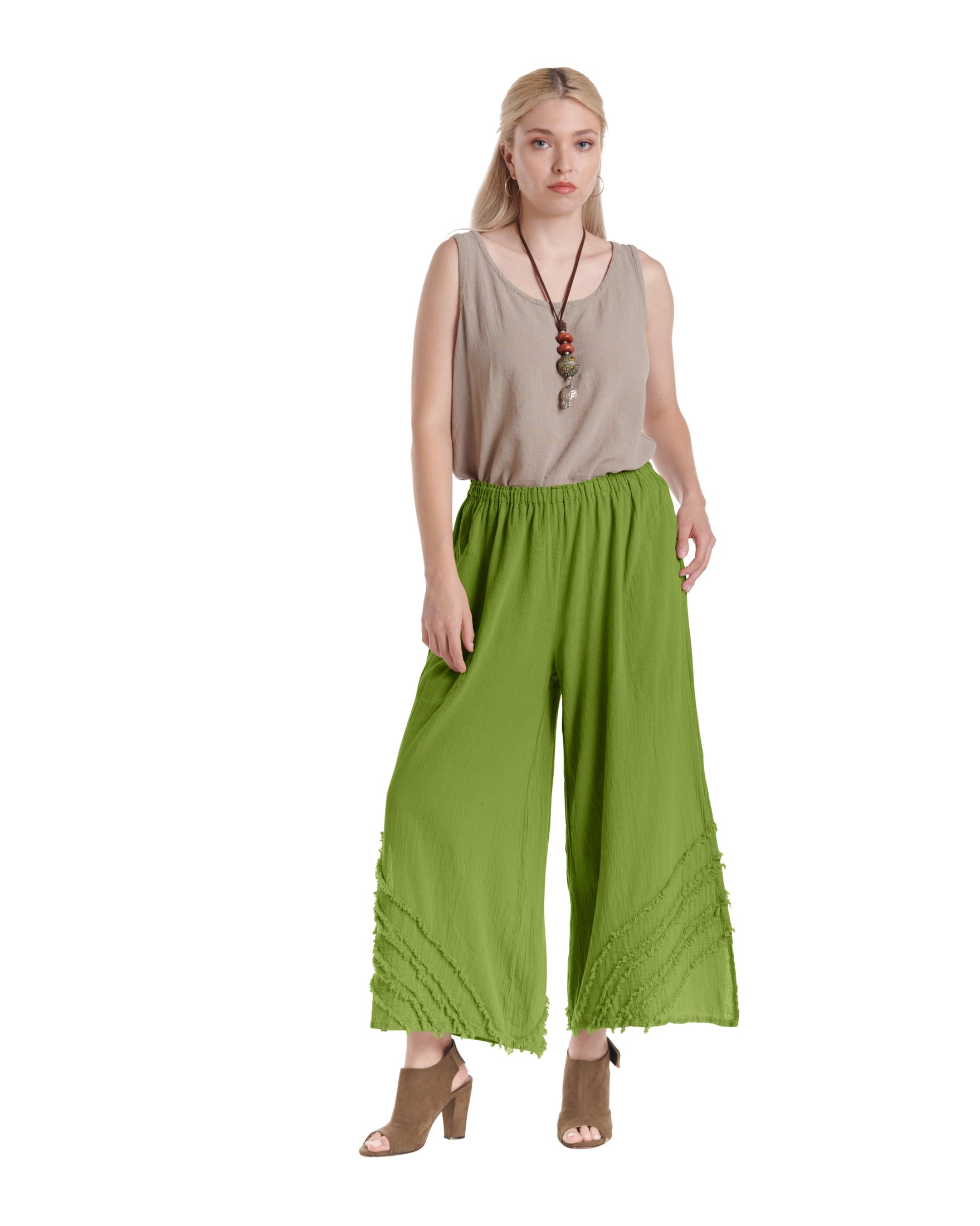 Bengal Cotton Gauze Pants – New Arrival-Oh My Gauze