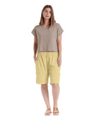 Bermuda Cotton Gauze Shorts-Oh My Gauze