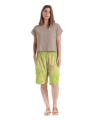 Bermuda Cotton Gauze Shorts-Oh My Gauze