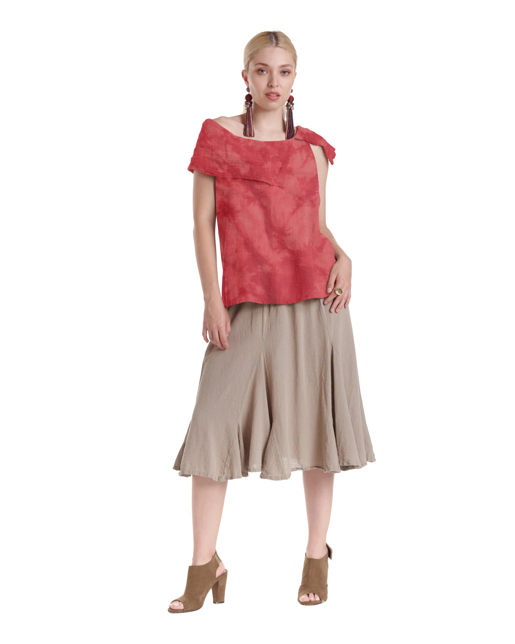 Bird Cotton Gauze Blouse-Oh My Gauze