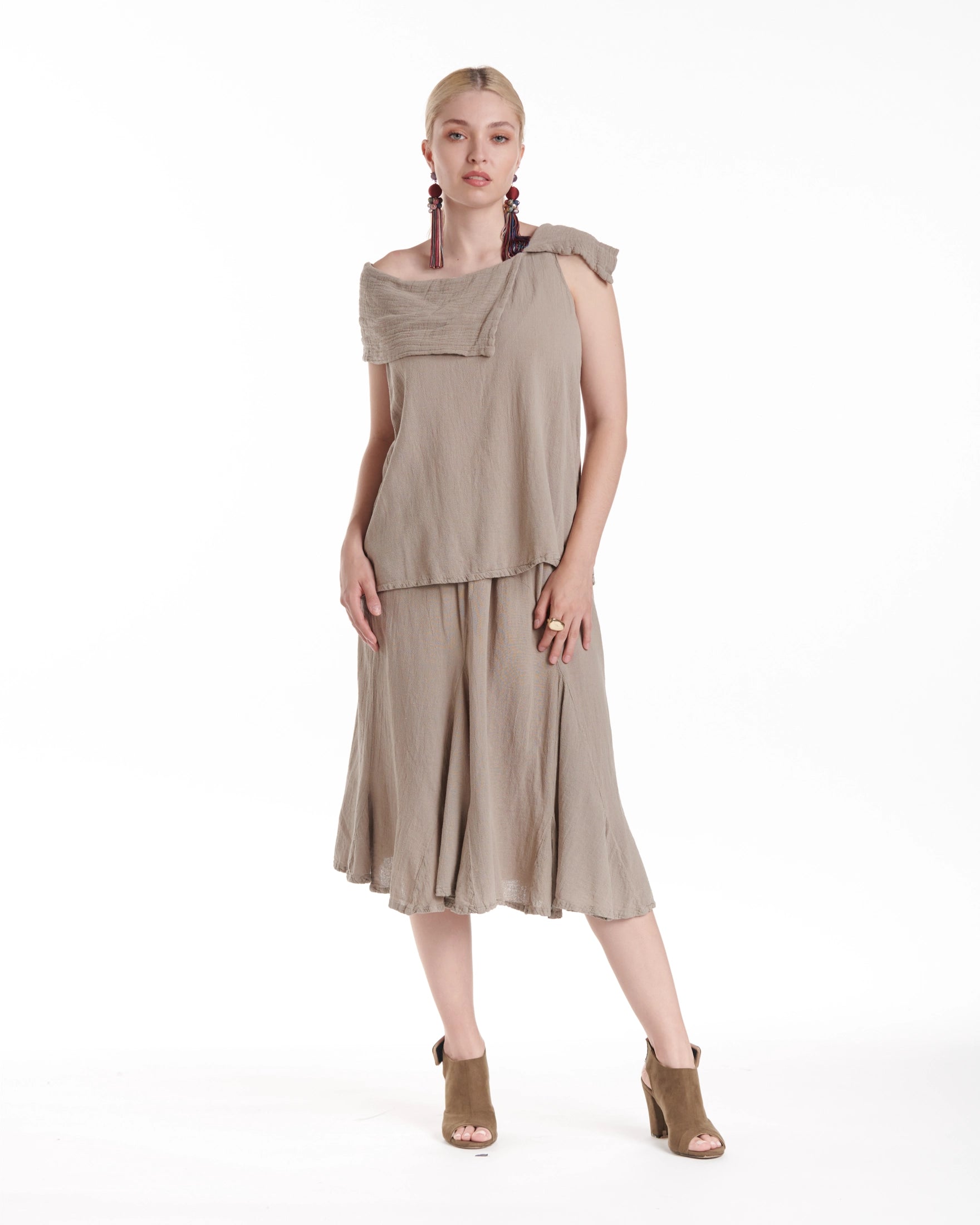 Bird Cotton Gauze Blouse-Oh My Gauze