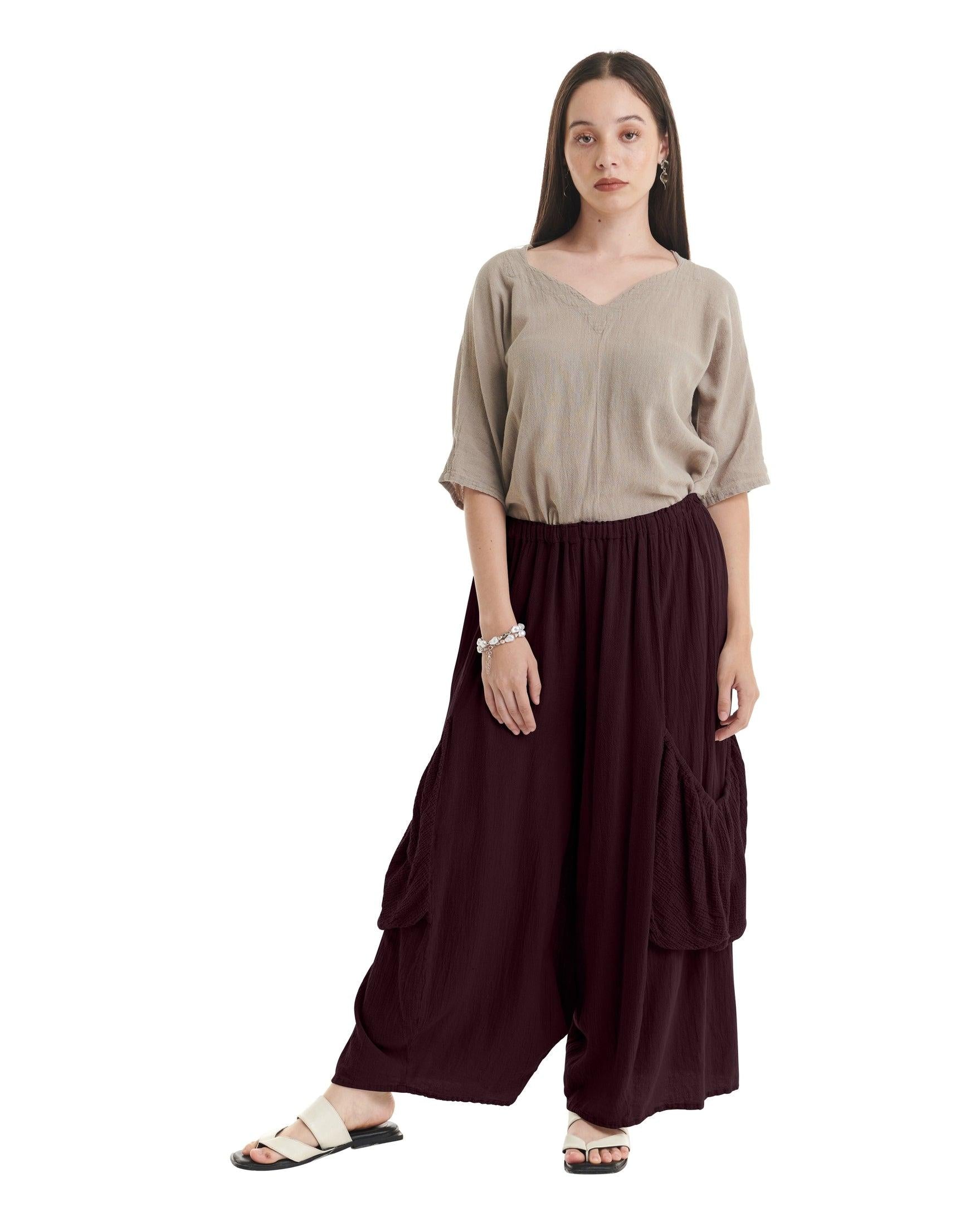 Boho Cotton Gauze Pants-Oh My Gauze