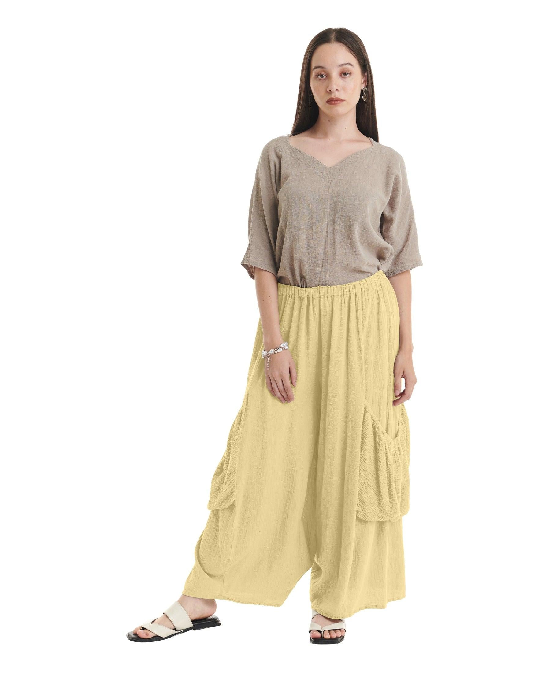 Boho Cotton Gauze Pants-Oh My Gauze