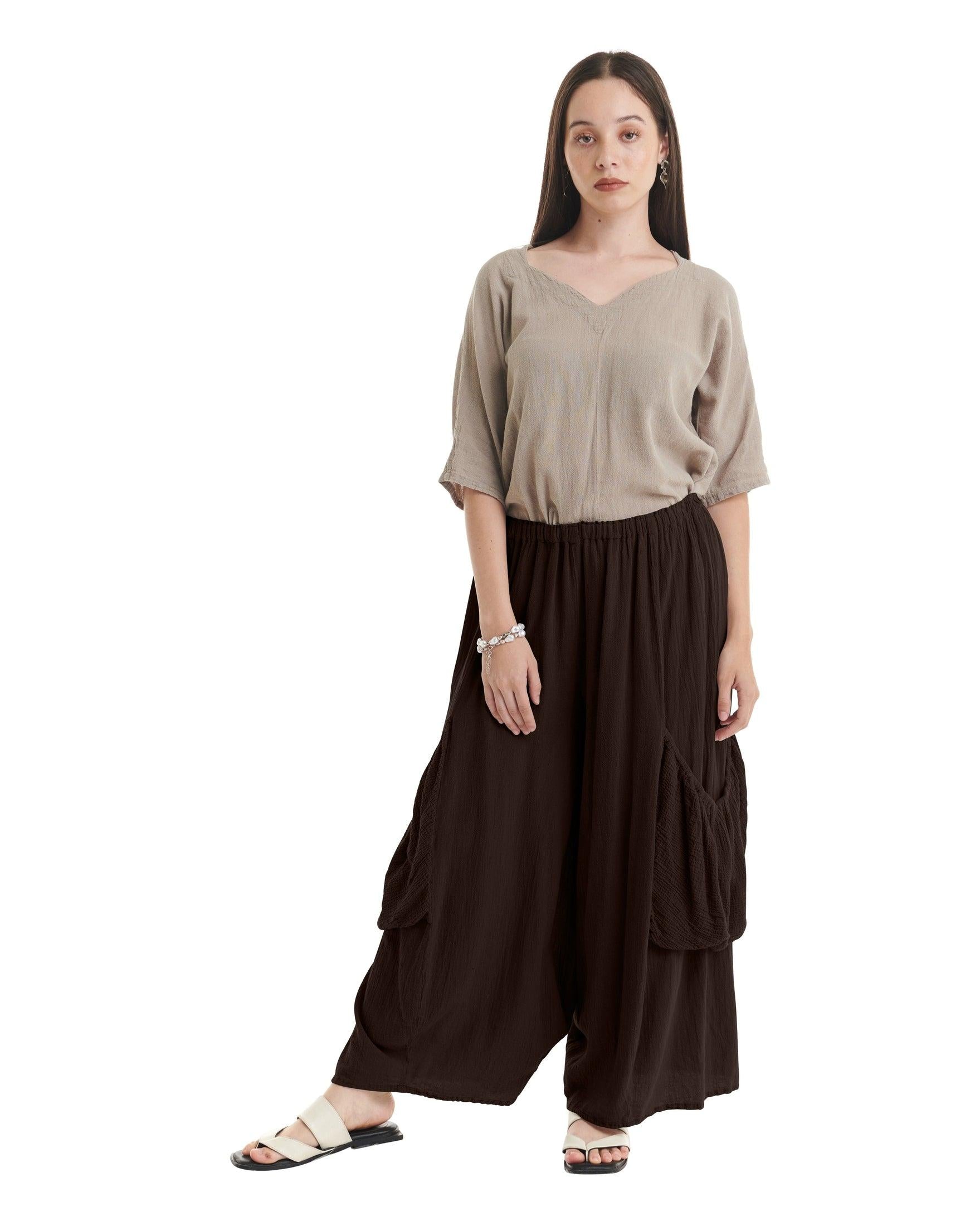 Boho Cotton Gauze Pants-Oh My Gauze