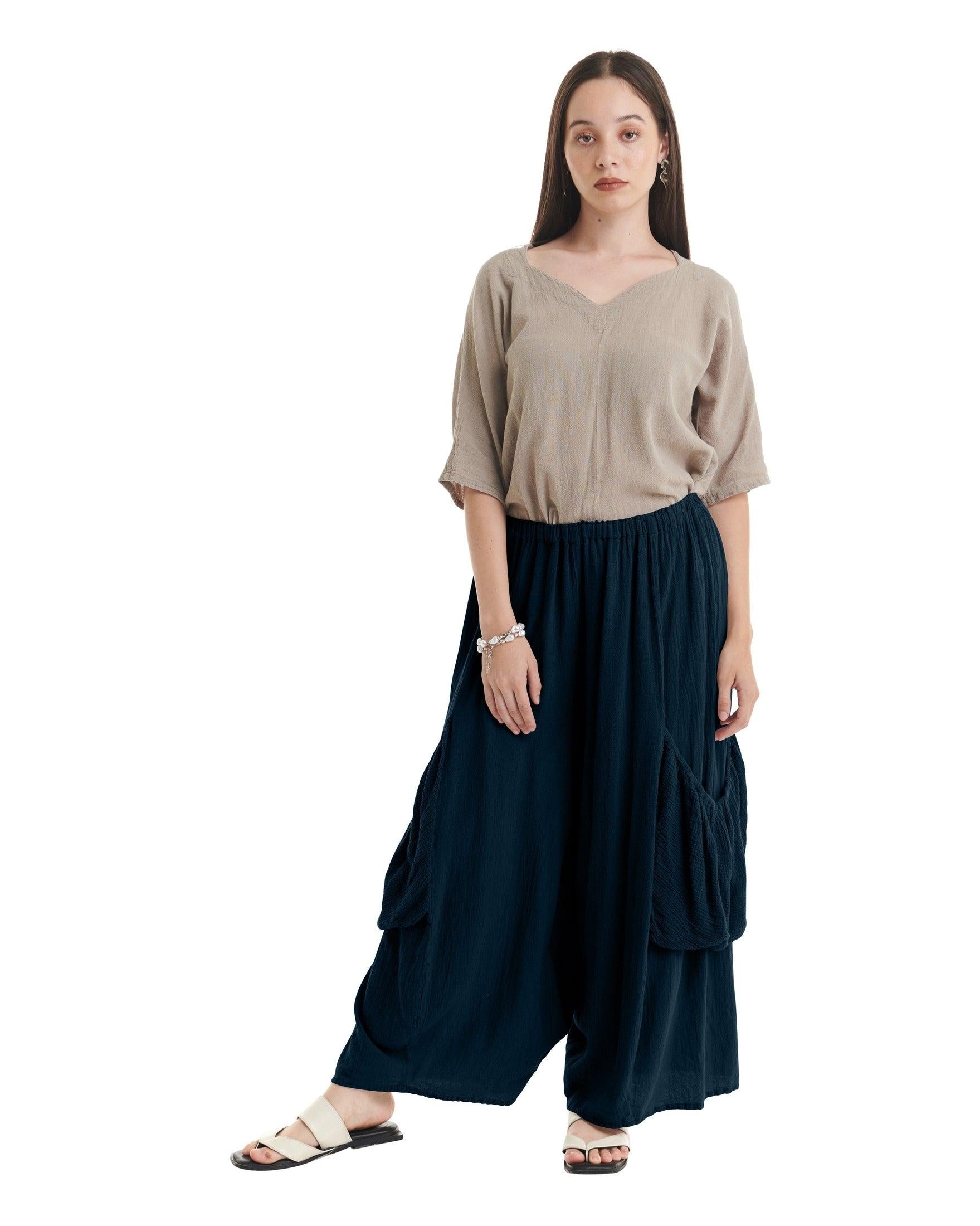 Boho Cotton Gauze Pants-Oh My Gauze