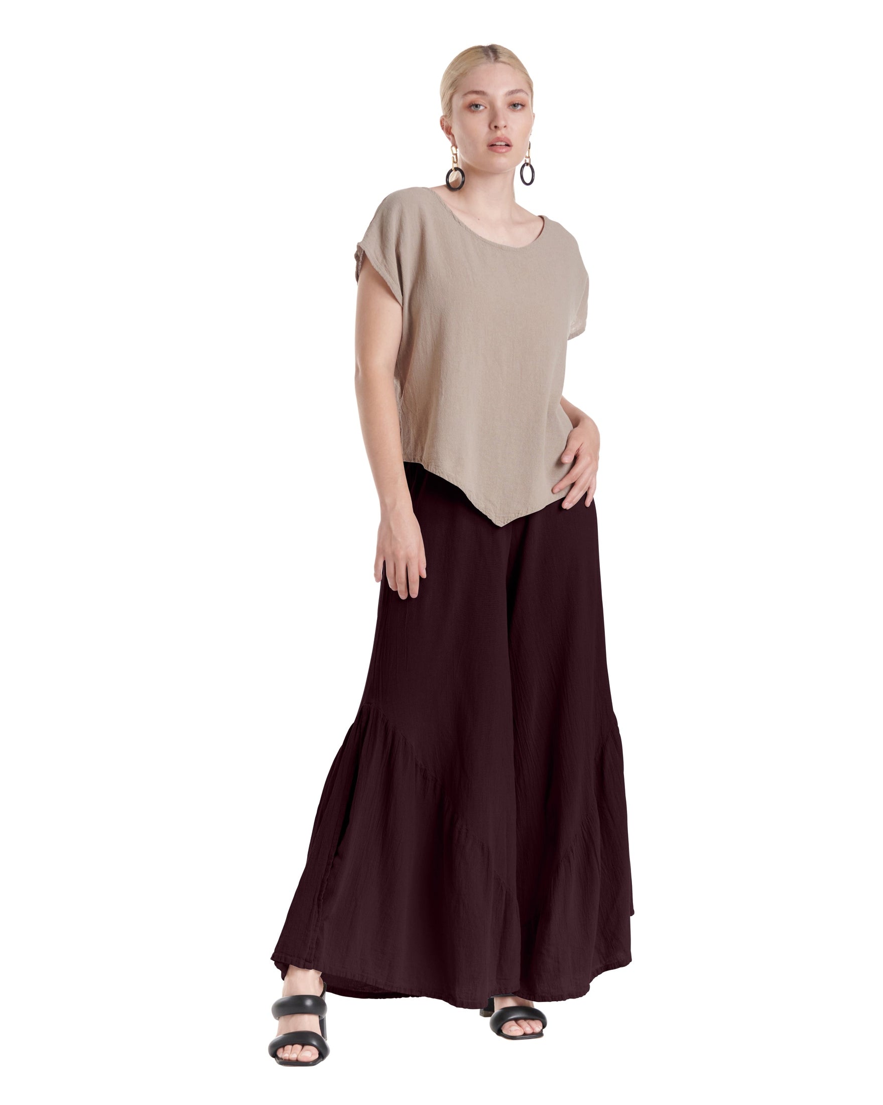 Breeze Cotton Gauze Pants-Oh My Gauze