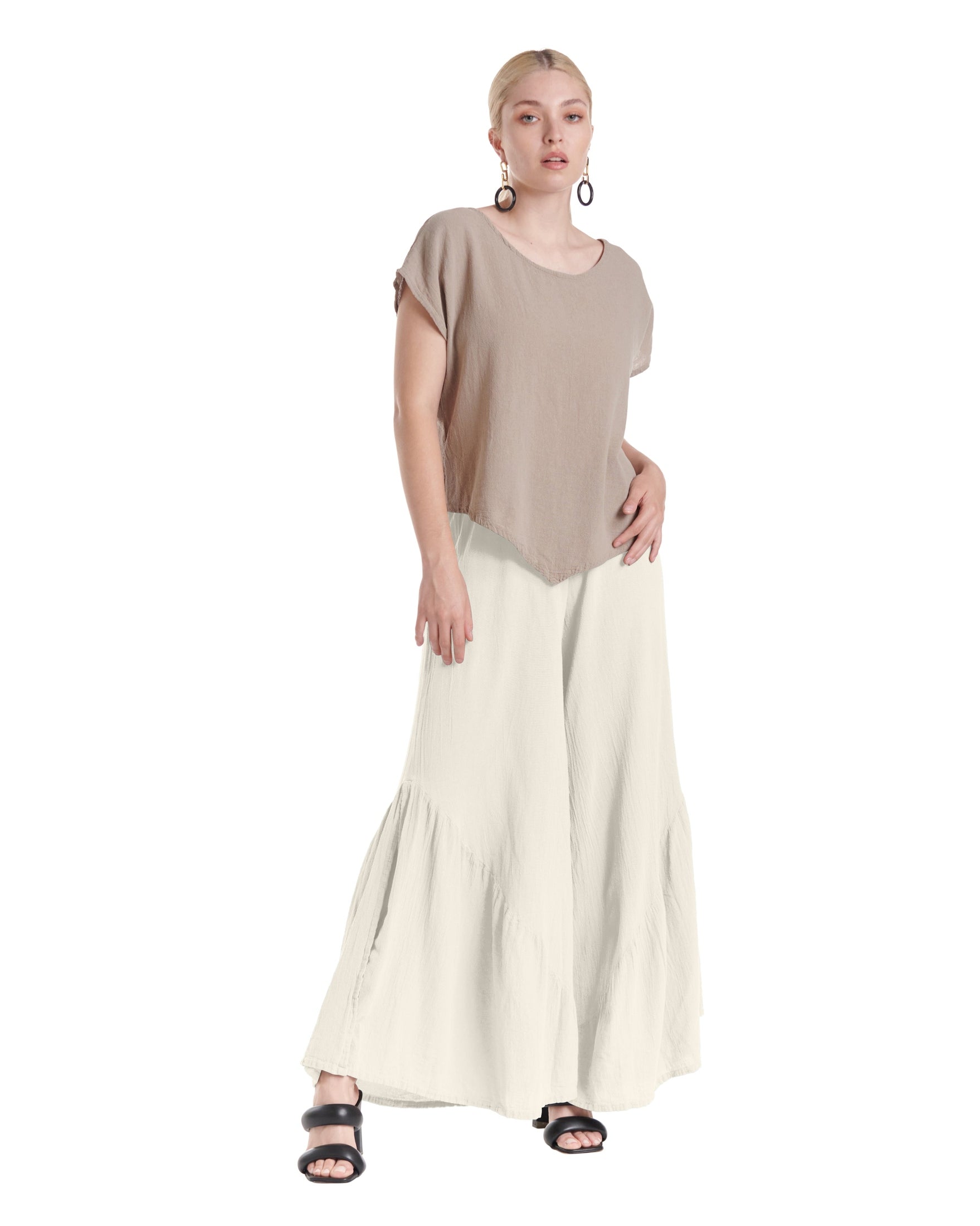 Breeze Cotton Gauze Pants-Oh My Gauze