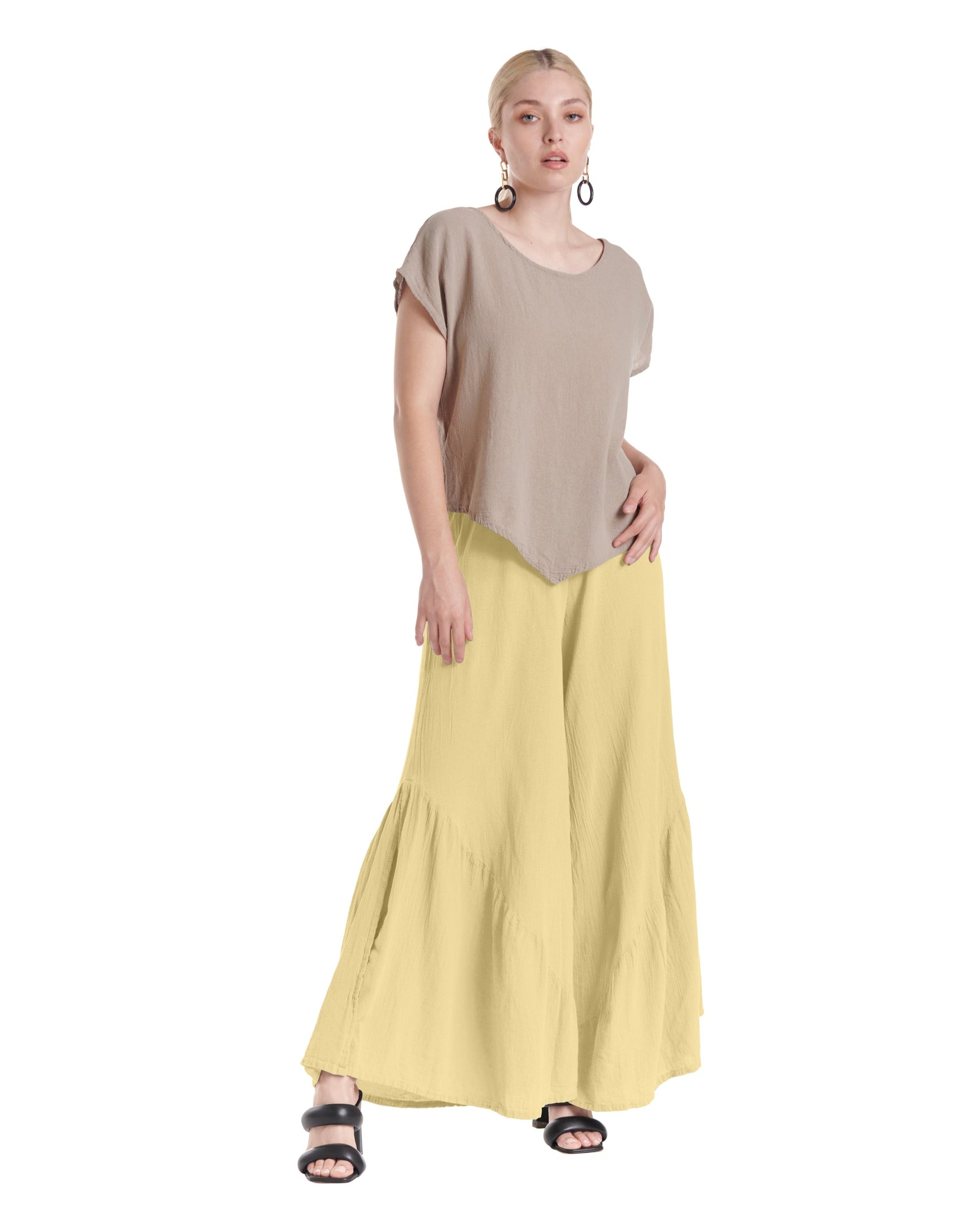Breeze Cotton Gauze Pants-Oh My Gauze