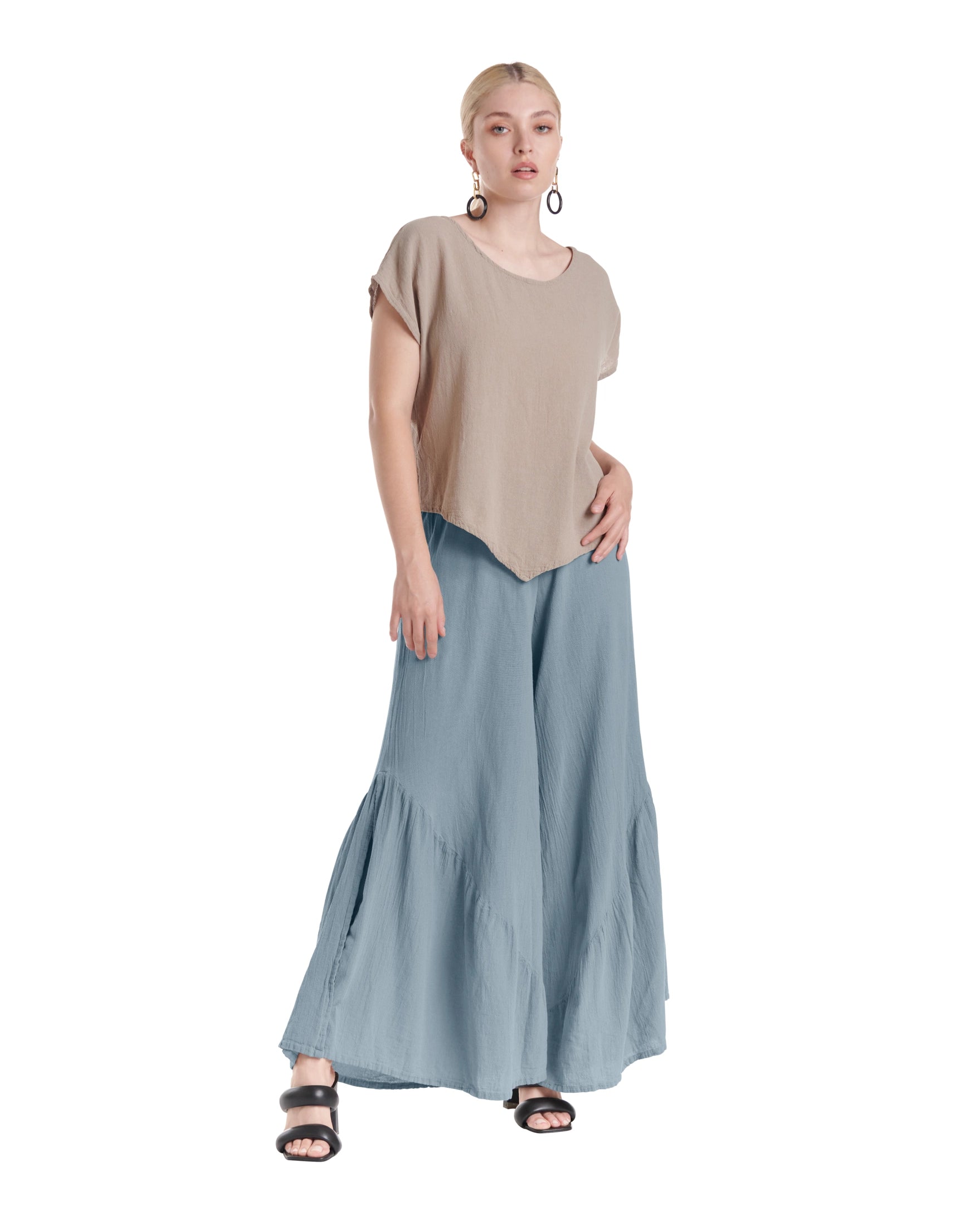 Breeze Cotton Gauze Pants-Oh My Gauze