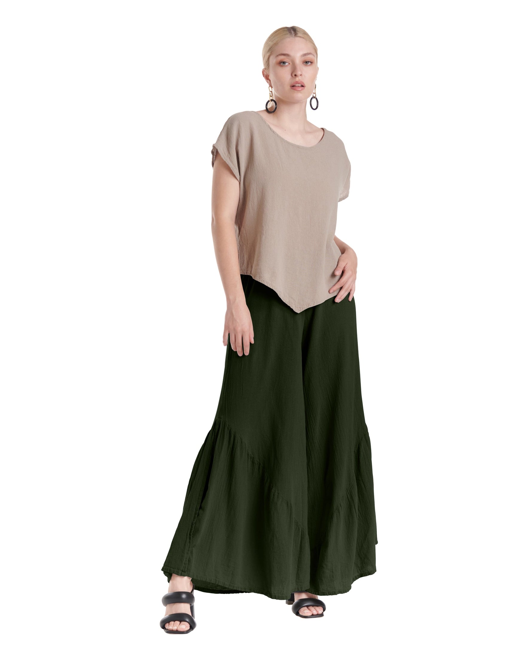 Breeze Cotton Gauze Pants-Oh My Gauze