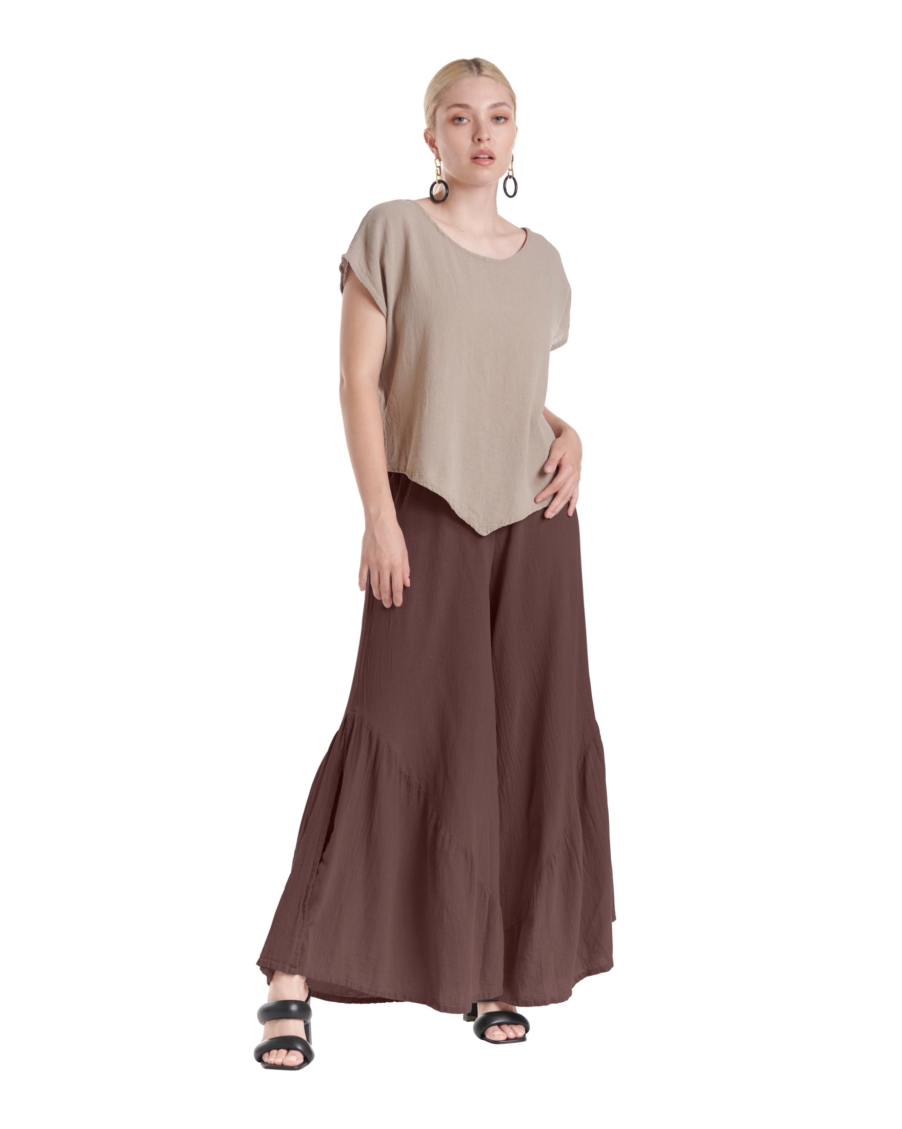 Breeze Cotton Gauze Pants-Oh My Gauze